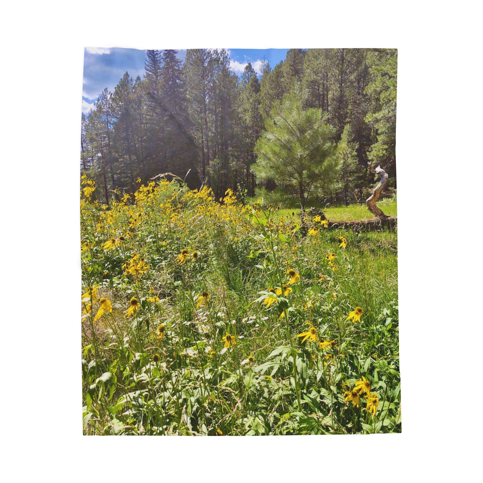 Cozy Floral Velveteen Plush Blanket, Soft Throw for Home Decor, Perfect for Gifts, Picnics, or Cozy Evenings, Nature-Inspired Comfort