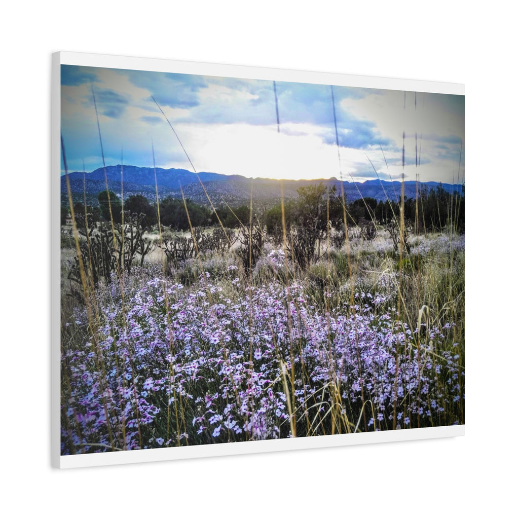 Framed Botanical Wall Art, Floral Canvas Print, Nature Decor, Home Interior Art, Gift for Garden Lovers, Beautiful Flower Landscape