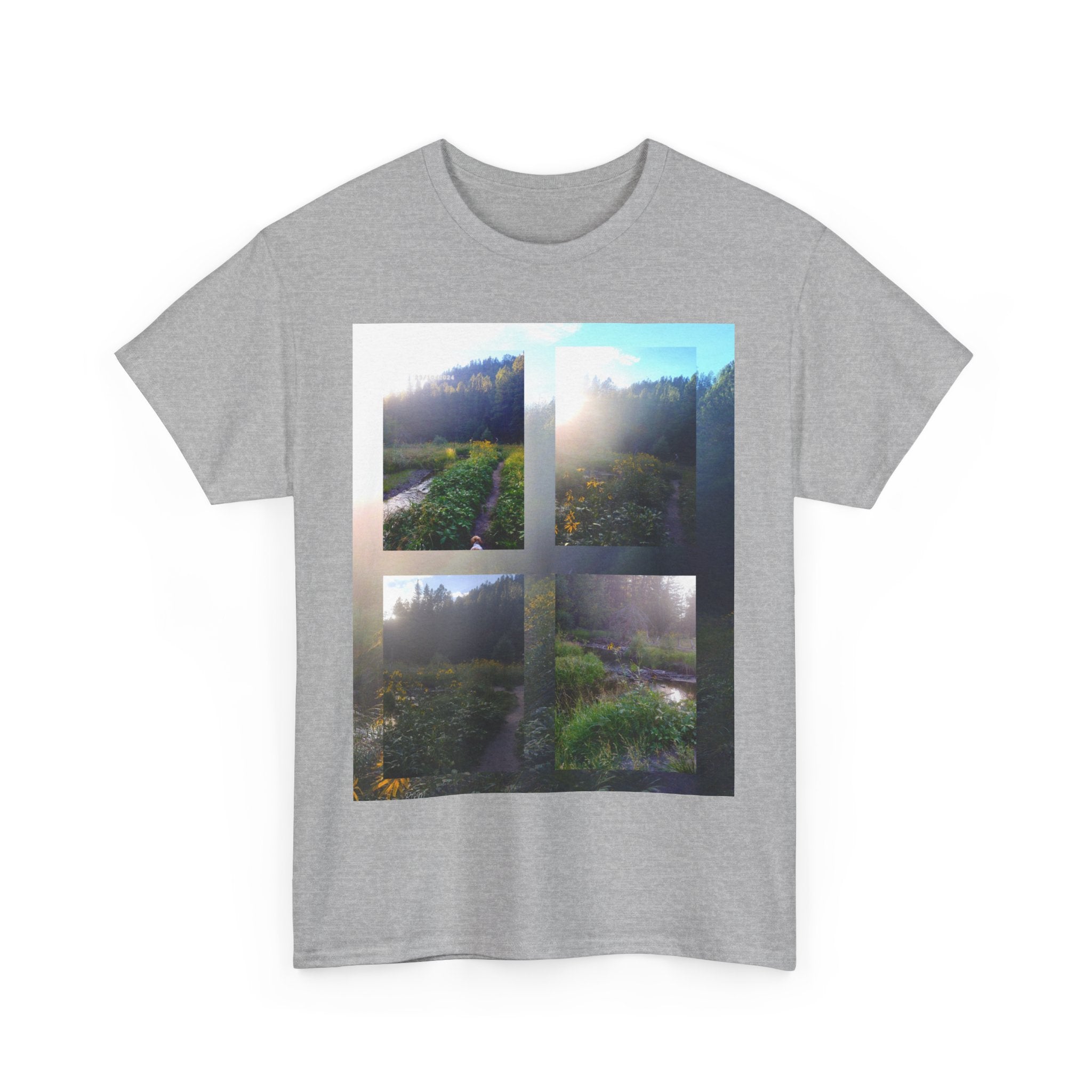 Scenic Nature Tee - Unisex Heavy Cotton T-Shirt, Perfect for Outdoor Lovers, Nature Walks, Gift for Nature Enthusiasts, Casual Wear, [...]