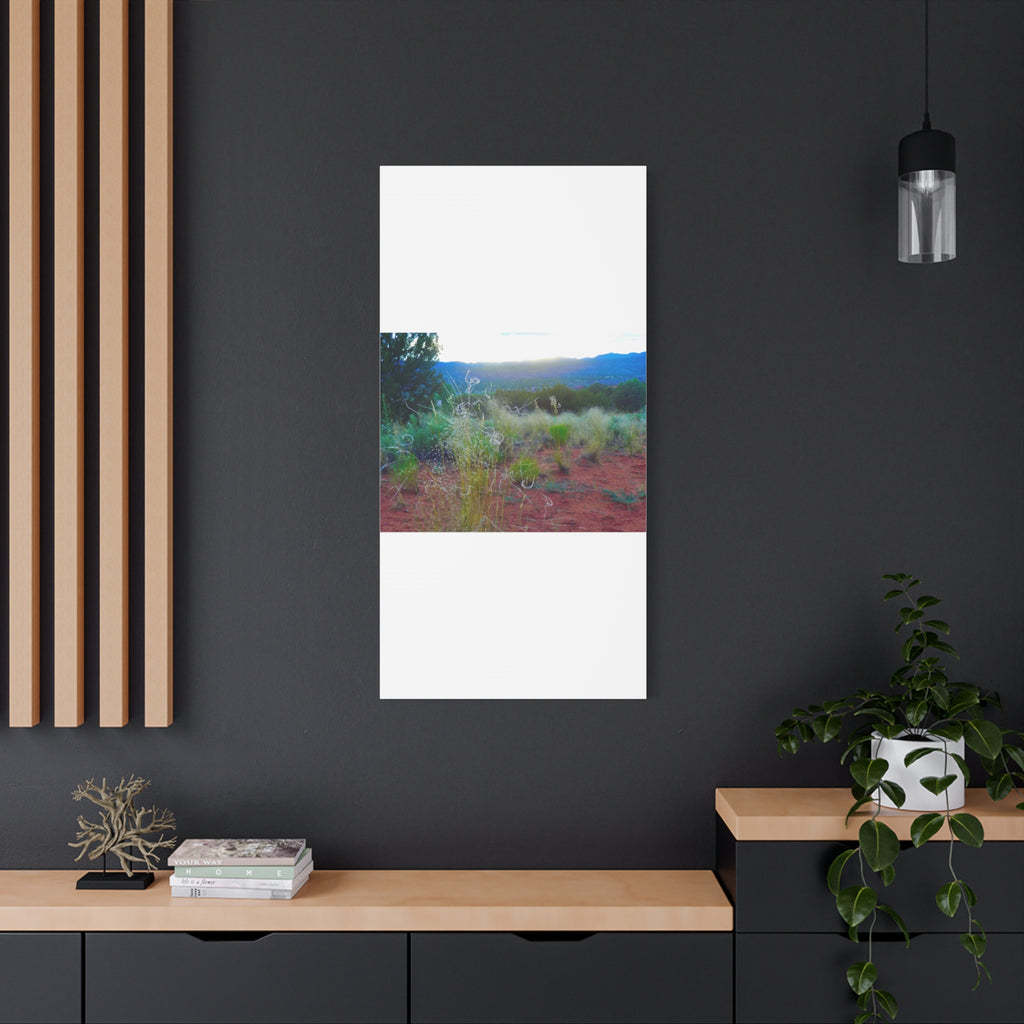 Stretched Canvas Art Print, Nature Wall Decor, Boho Home Decor, Rustic Landscape Art, Gift for Nature Lovers