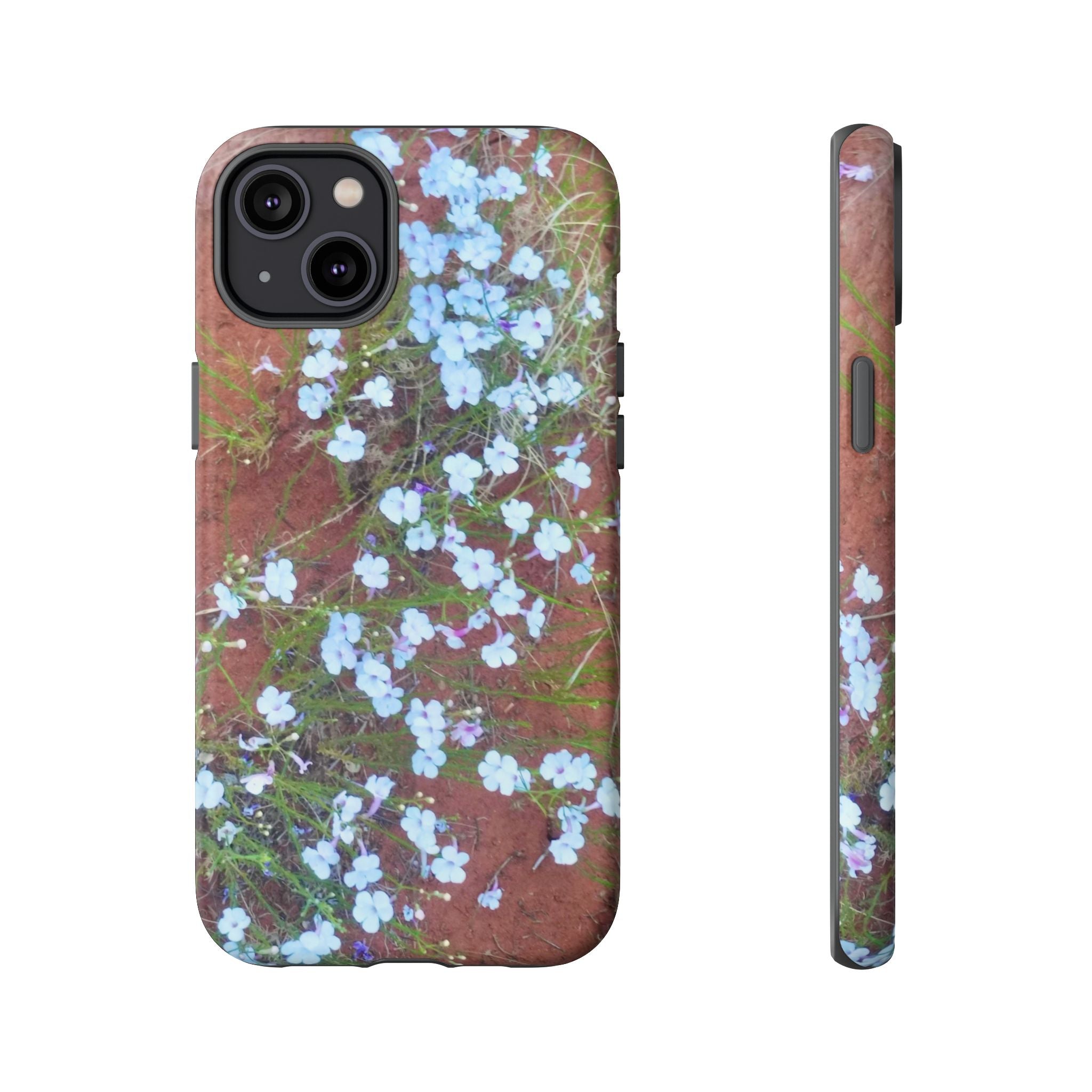 Floral Phone Case - Rustic Floral Design, Tough Cases, Gift for Her, Nature Lover, Spring Decor, Cute Phone Accessory