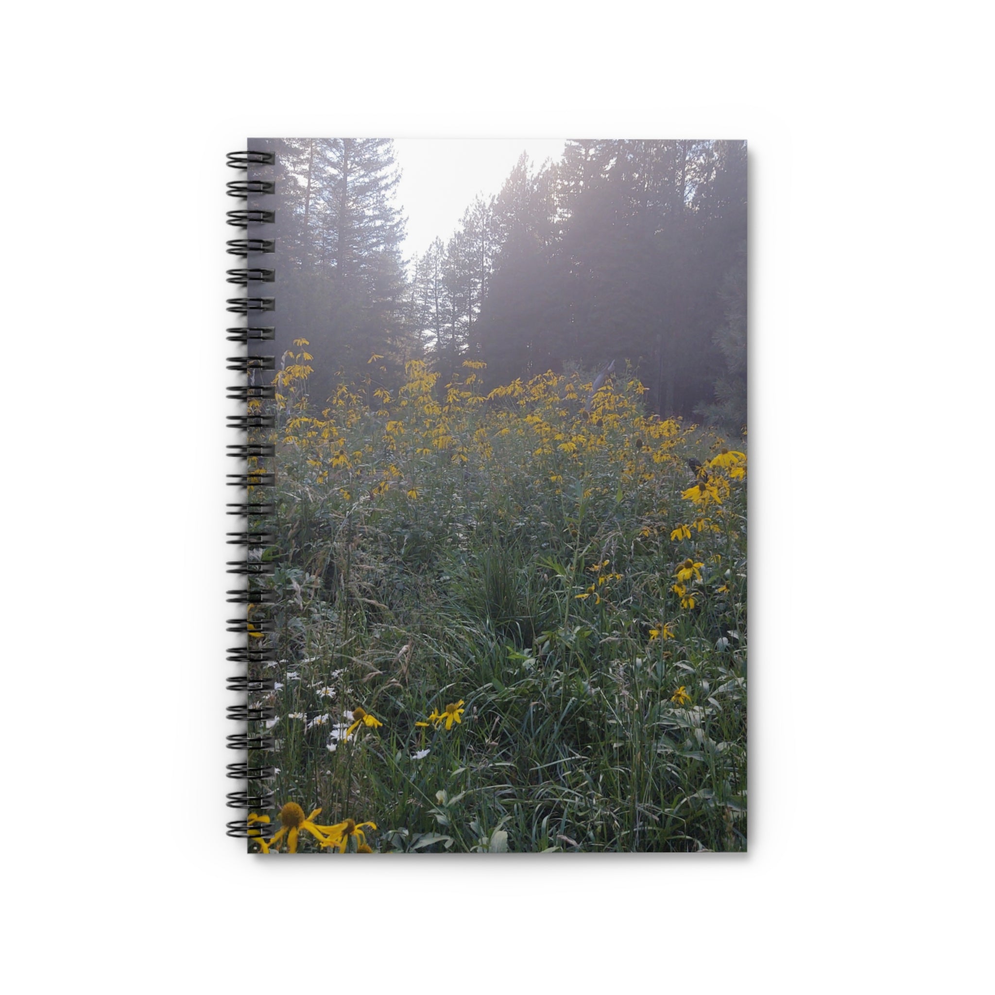 Nature-Inspired Spiral Notebook - Brighten Your Ideas, Perfect for Journaling, School Notes, Gifts, Nature Lovers
