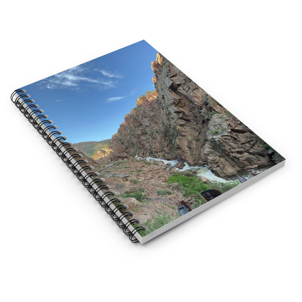 Scenic Spiral Notebook, Nature Lover Journal, Hiking Diary, Gift for Adventurers, Travel Sketchbook, Spiral Bound Notebook