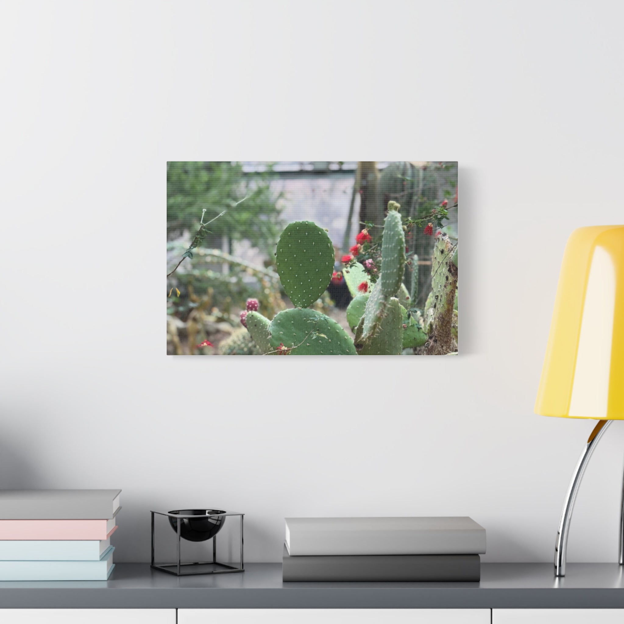 Cactus Matte Canvas Wall Art, Nature Decor, Southwestern Room Design, Green Plant Prints, Home and Office Wall Decor