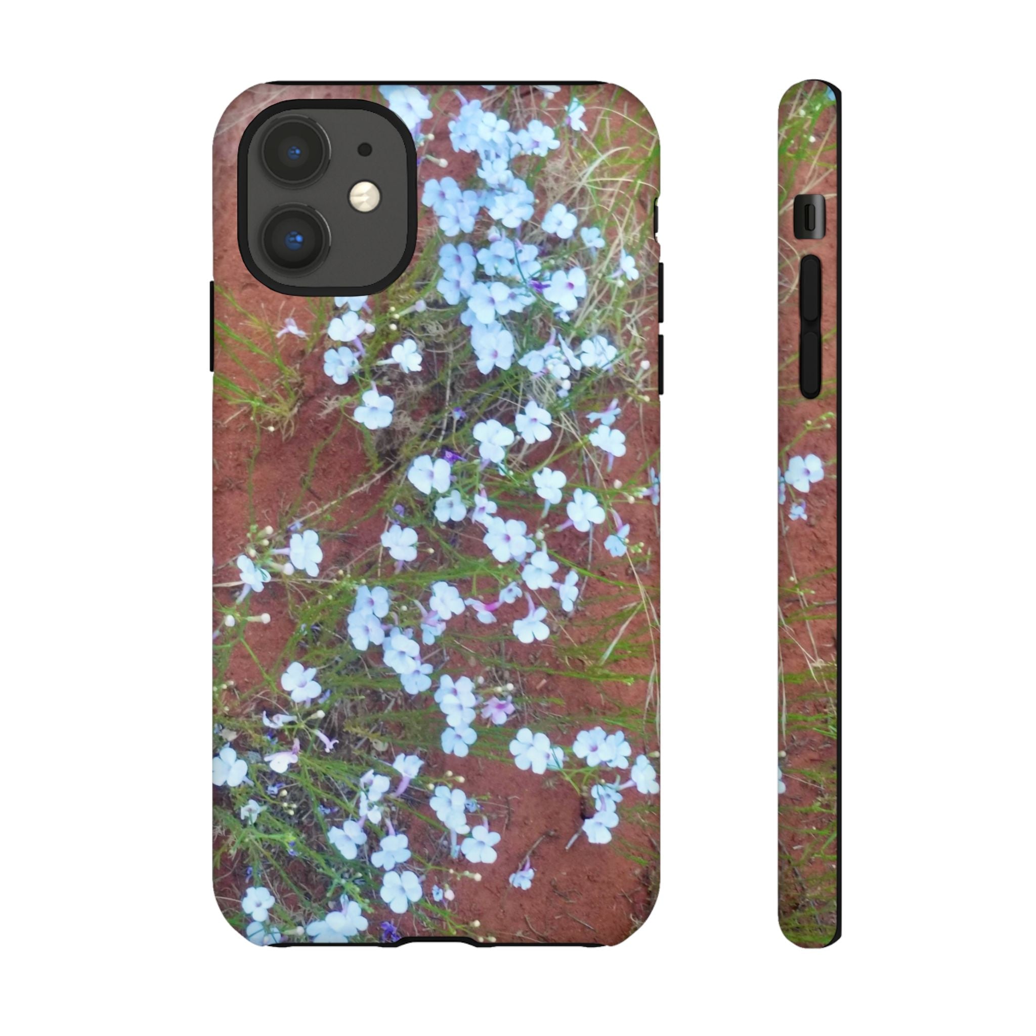 Floral Phone Case - Rustic Floral Design, Tough Cases, Gift for Her, Nature Lover, Spring Decor, Cute Phone Accessory