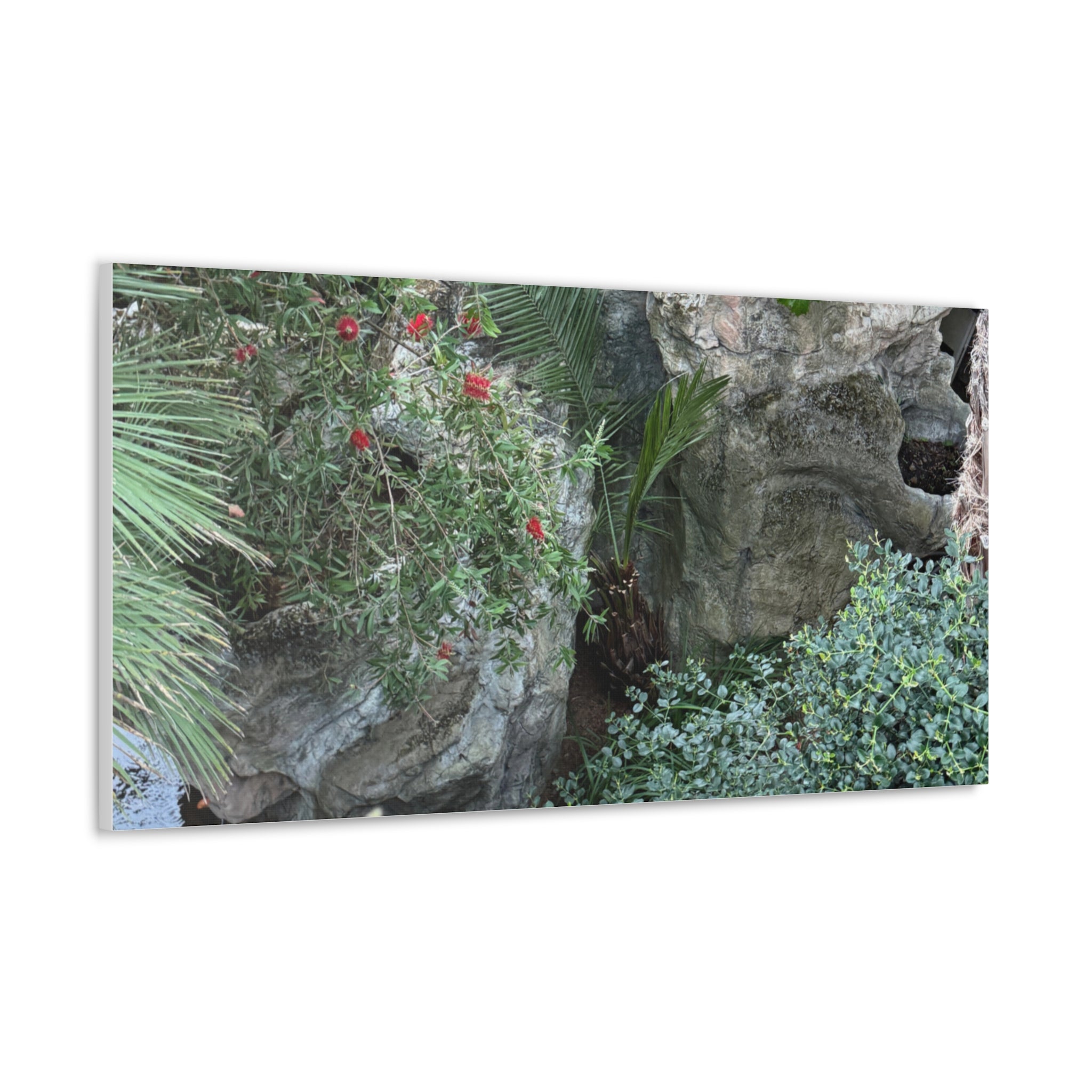 Canvas Wall Art, Tropical Garden Print, Home Decor, Botanical Artwork, Nature Lover Gift, Modern Interior Design