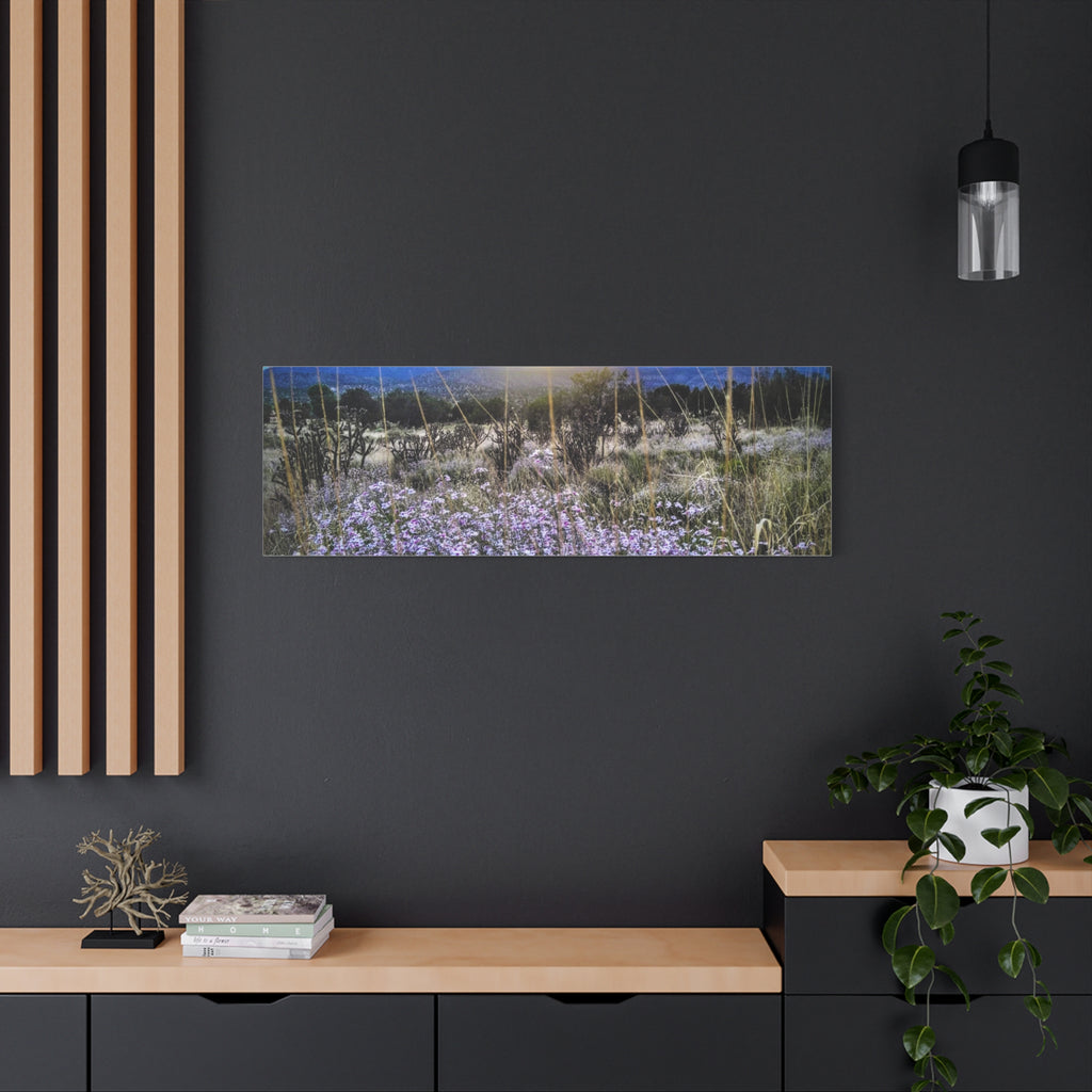 Framed Botanical Wall Art, Floral Canvas Print, Nature Decor, Home Interior Art, Gift for Garden Lovers, Beautiful Flower Landscape