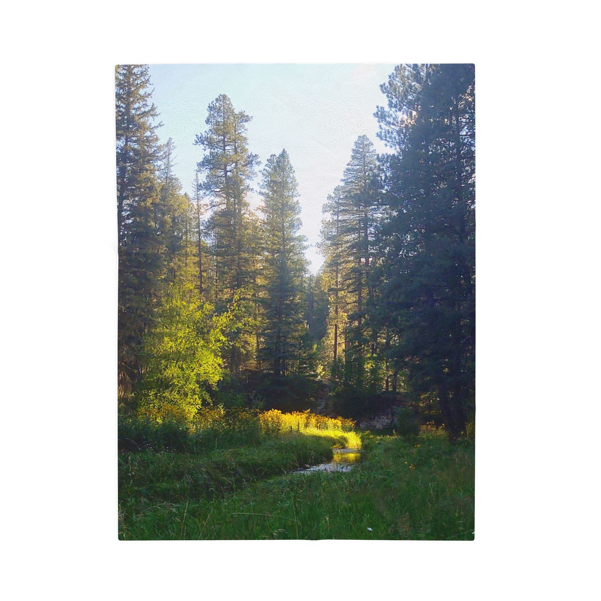 Nature-Inspired Velveteen Plush Blanket, Cozy Throw Blanket, Soft Bedroom Decor, Outdoor Vibes, Perfect Gift for Nature Lovers