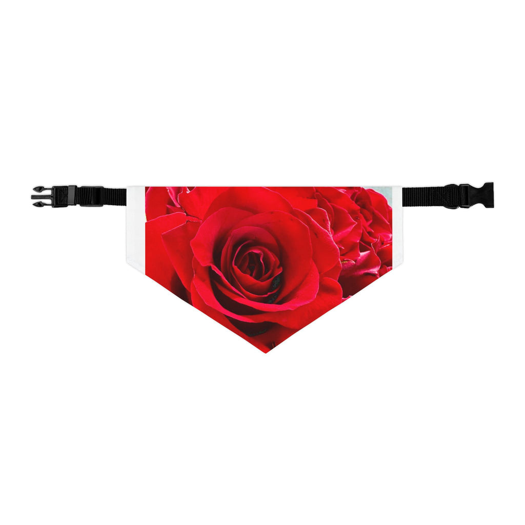 Stylish Floral Pet Bandana, Dog Accessory for Fashion-Forward Pets, Perfect for Walks, Gifts, Pet Birthday, Mother's Day, Rose Design