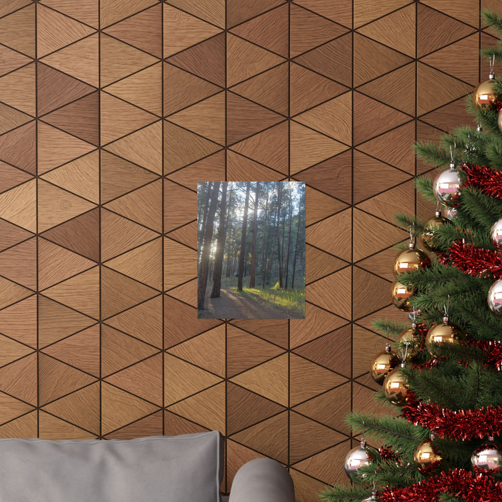 Serene Nature Matte Vertical Posters, Forest Wall Art, Home Decor, Gift Idea, Nature Lover's Decor, Inspirational Art Print