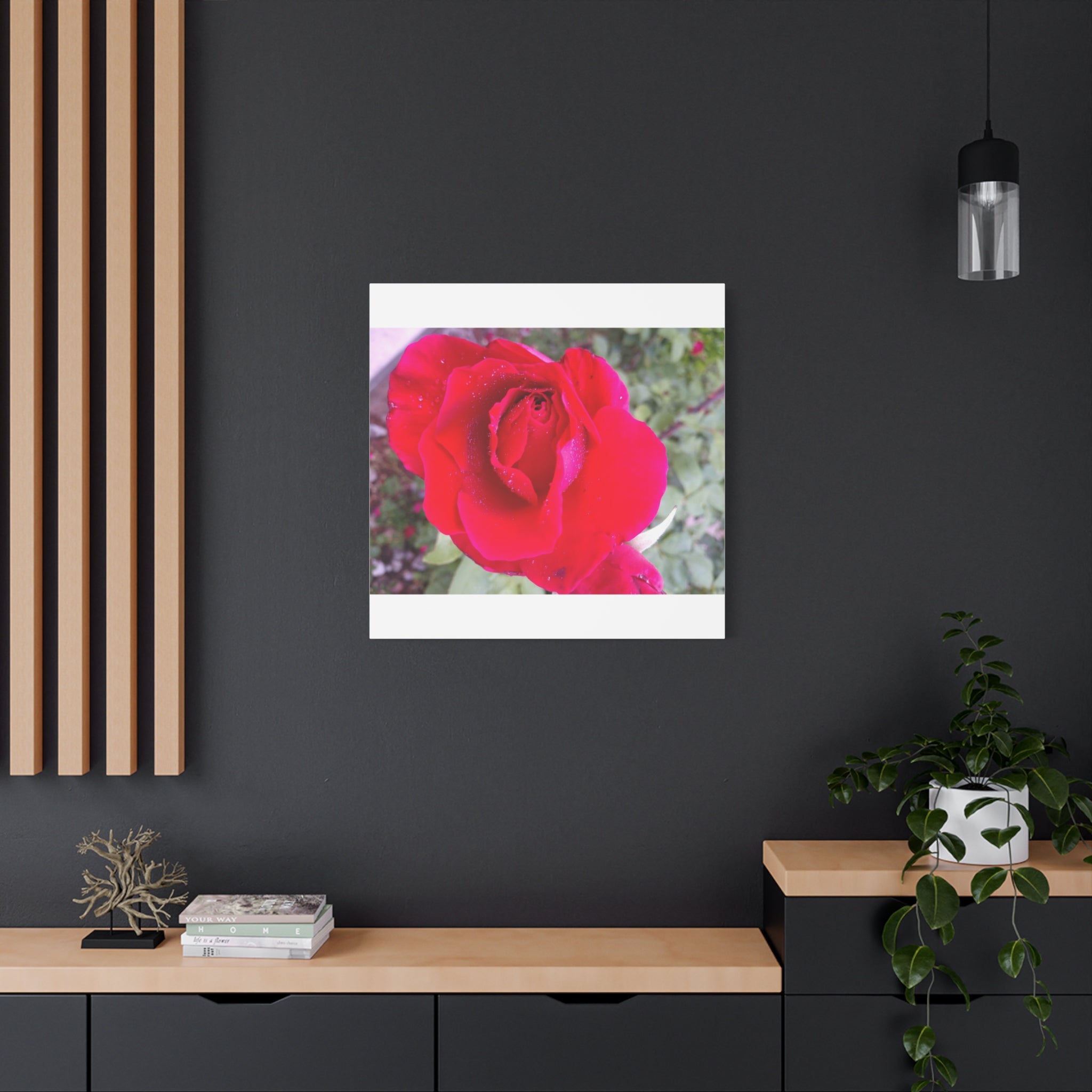 Vibrant Floral Canvas Art, Elegant Wall Decor, Perfect for Home, Gifts, Mother's Day, and Weddings