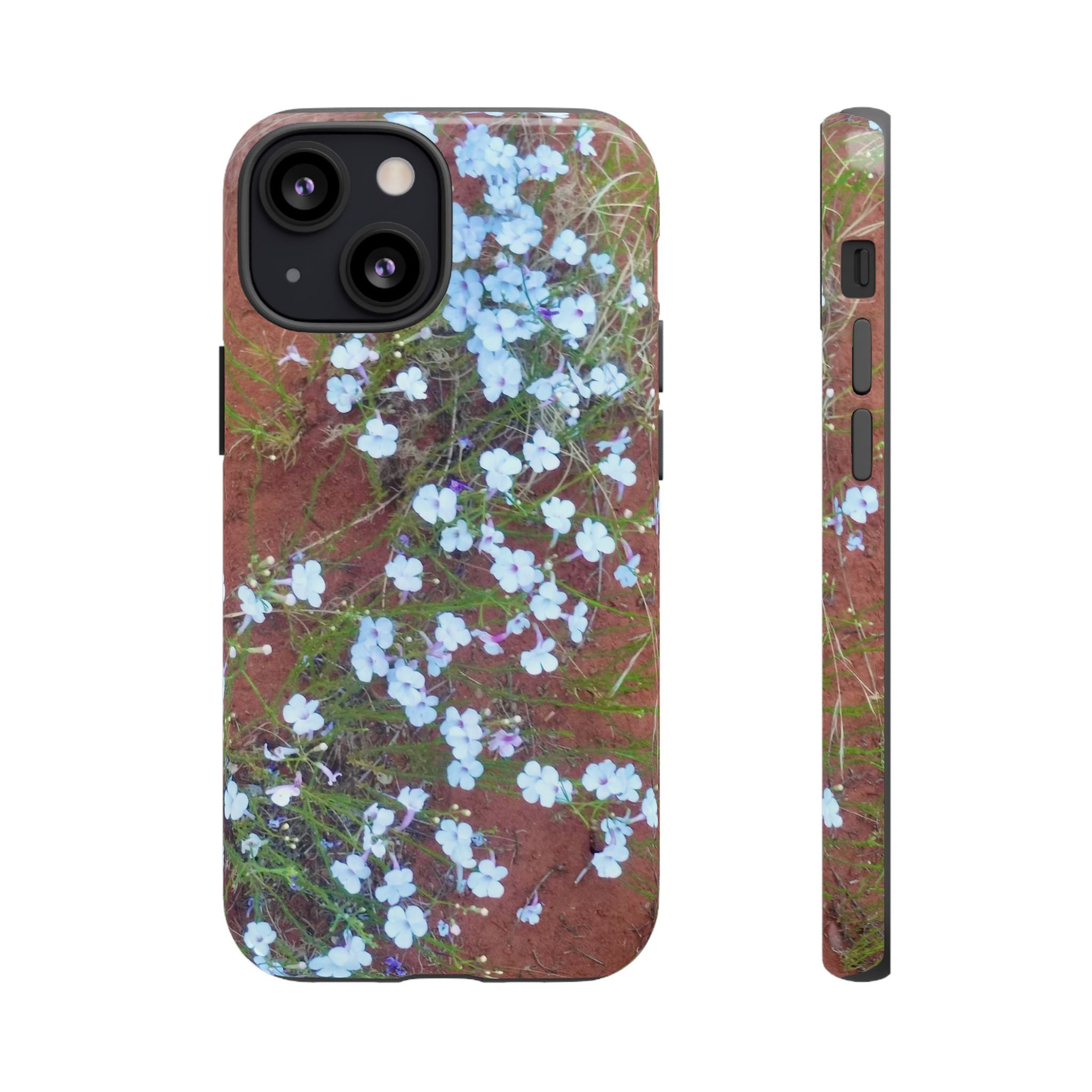 Floral Phone Case - Rustic Floral Design, Tough Cases, Gift for Her, Nature Lover, Spring Decor, Cute Phone Accessory