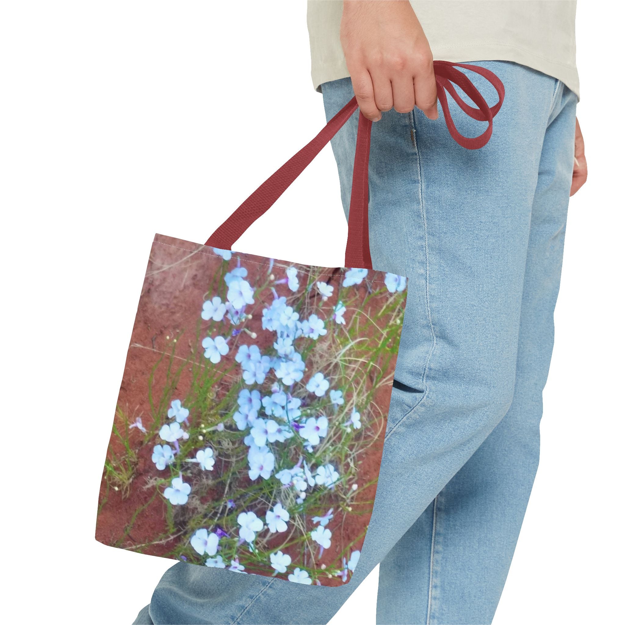 Floral Tote Bag - Boho Chic, Everyday Use, Eco-Friendly Shopping, Gift for Her, Travel Accessory