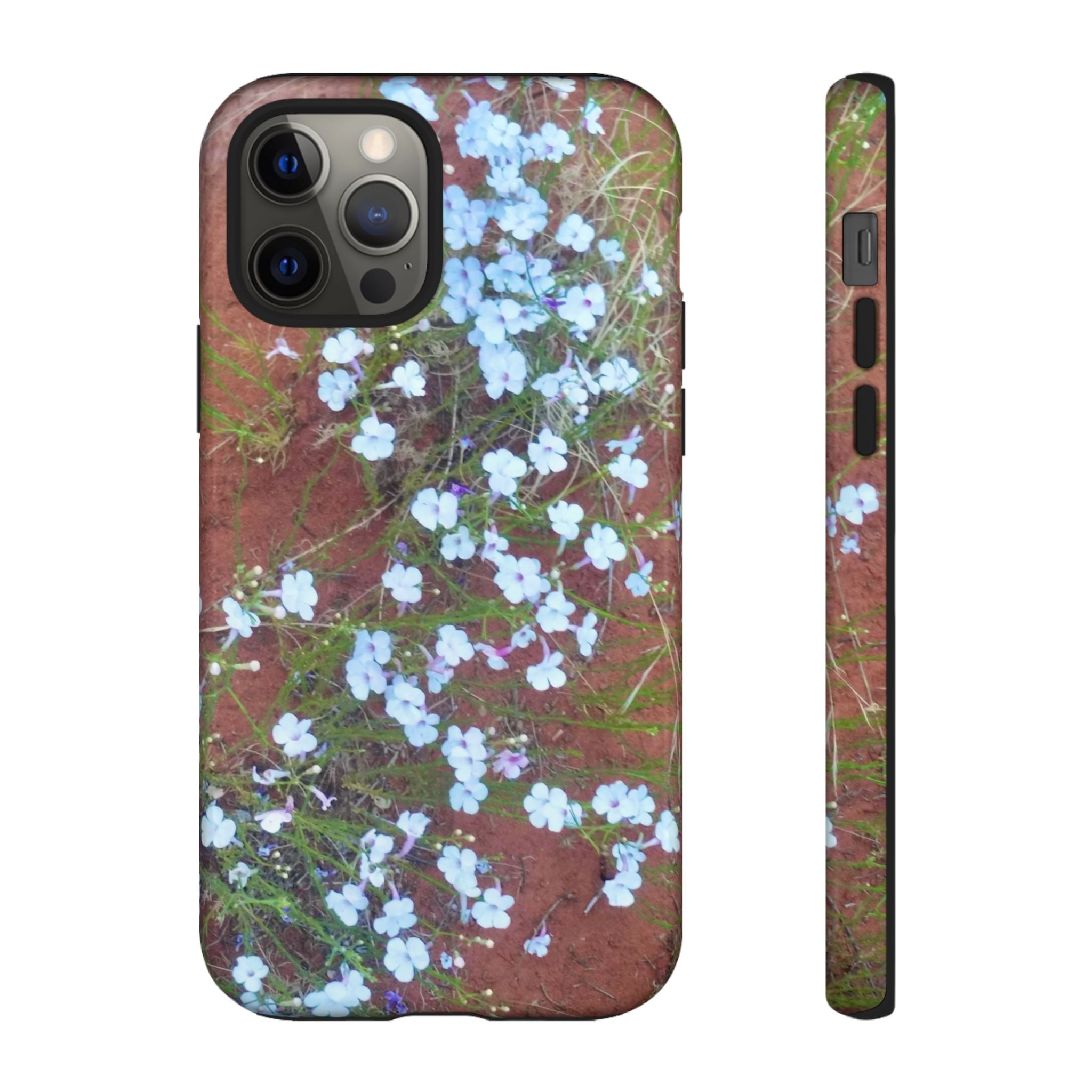Floral Phone Case - Rustic Floral Design, Tough Cases, Gift for Her, Nature Lover, Spring Decor, Cute Phone Accessory