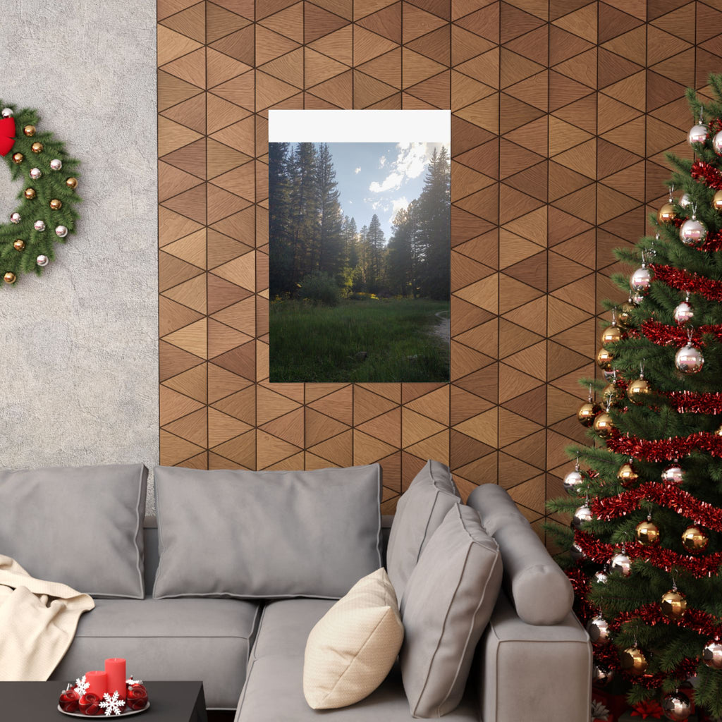 Nature-Inspired Matte Vertical Posters, Forest Art Decor, Home Wall Art, Outdoor Lover Gift, Tranquil Nature Prints