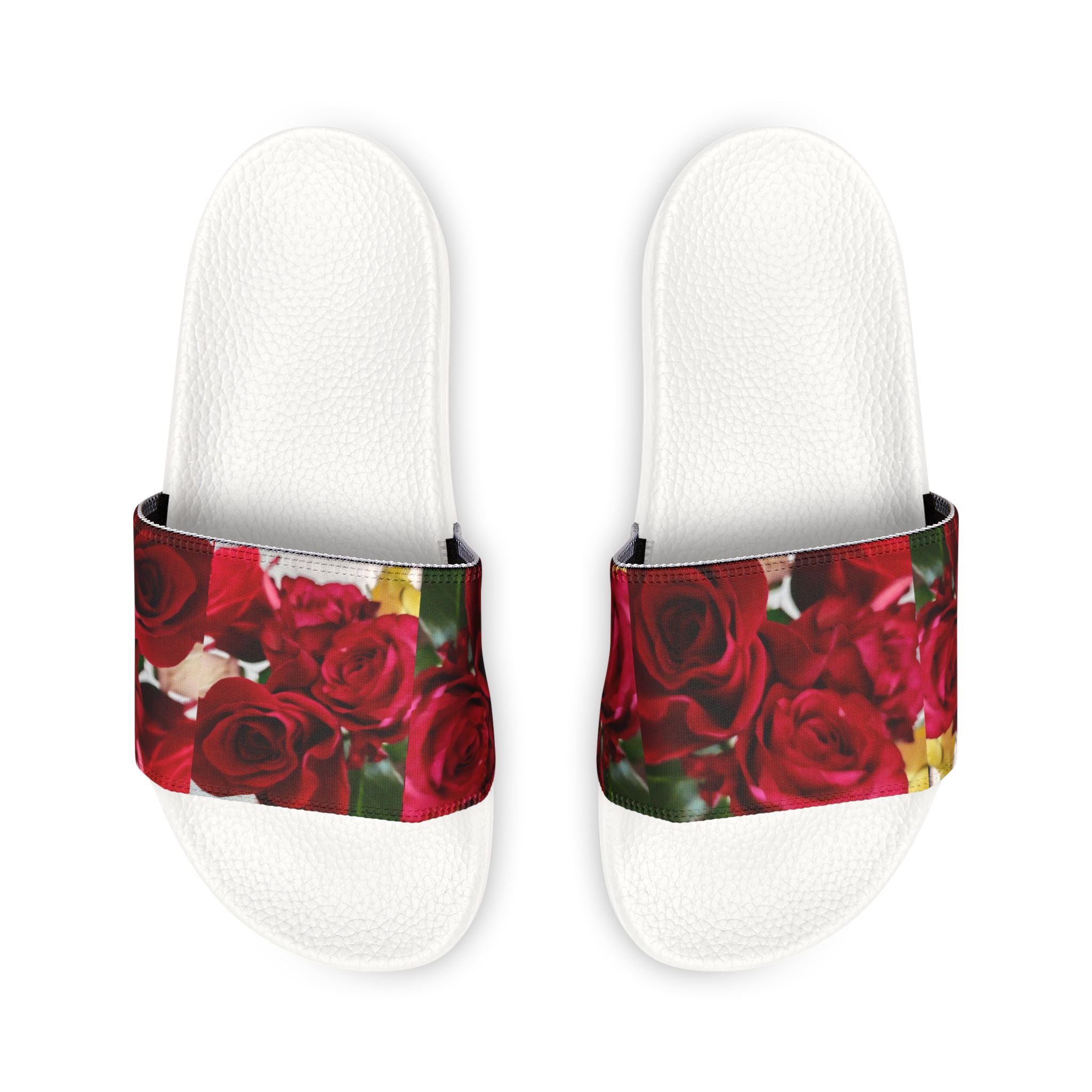 Floral Slide Sandals for Women | Comfortable Summer Footwear | Beach, Casual, Poolside, Garden Parties, Gifts