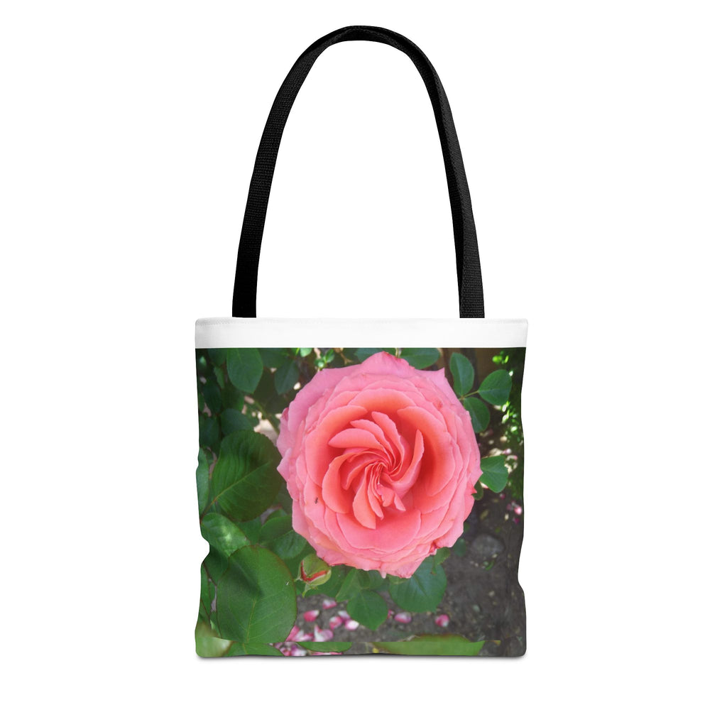 Floral Rose Tote Bag, Stylish Shopping Bag, Eco-Friendly Tote, Gift for Her, Summer Outing Accessory