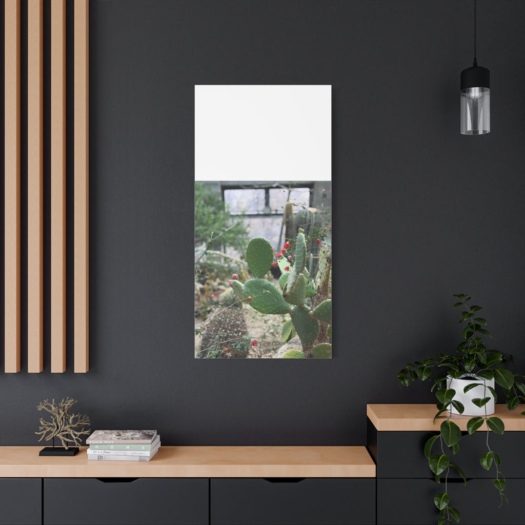 Cactus Matte Canvas Wall Art, Nature Decor, Southwestern Room Design, Green Plant Prints, Home and Office Wall Decor