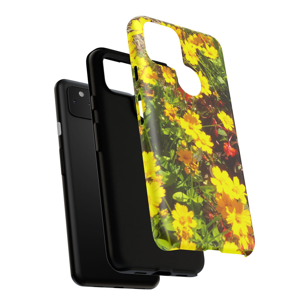 Floral Phone Case - Tough Cases with Vibrant Yellow Flowers, Protective Floral Cover, Spring Decor, Gift Idea for Nature Lovers, [...]