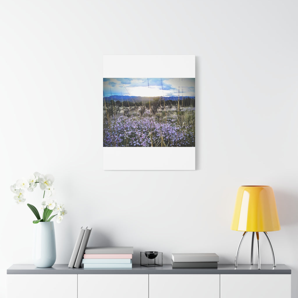 Framed Botanical Wall Art, Floral Canvas Print, Nature Decor, Home Interior Art, Gift for Garden Lovers, Beautiful Flower Landscape