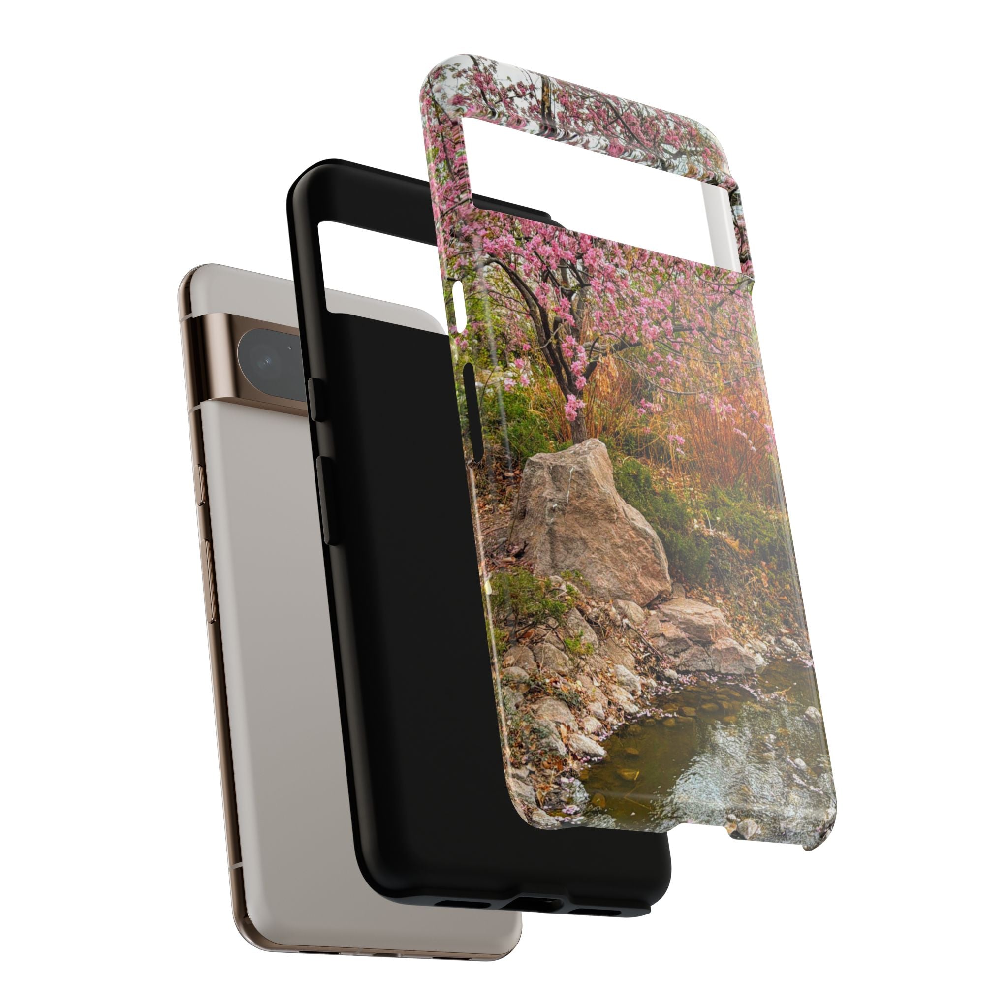 Nature-Inspired Phone Case, Floral Phone Cover, Springtime Accessory, Perfect Gift for Nature Lovers, Eco-Friendly Tech