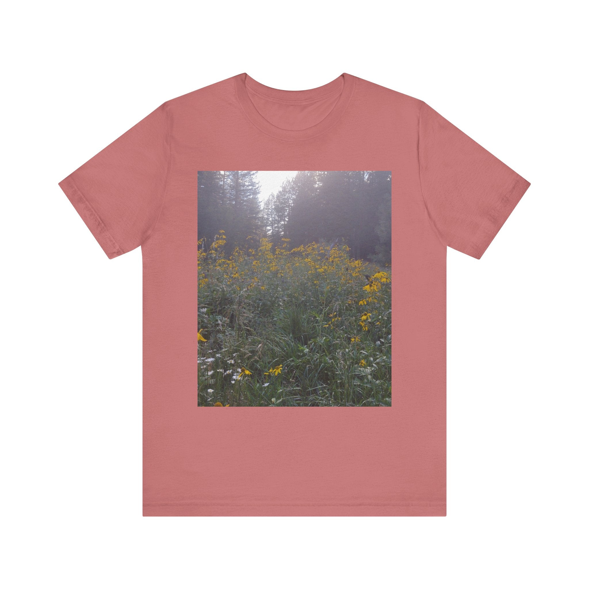 Nature-Inspired Unisex Tee - Perfect for Nature Lovers, Summer Outings, Outdoor Events, Gifts for Friends, Eco-Conscious Fashion