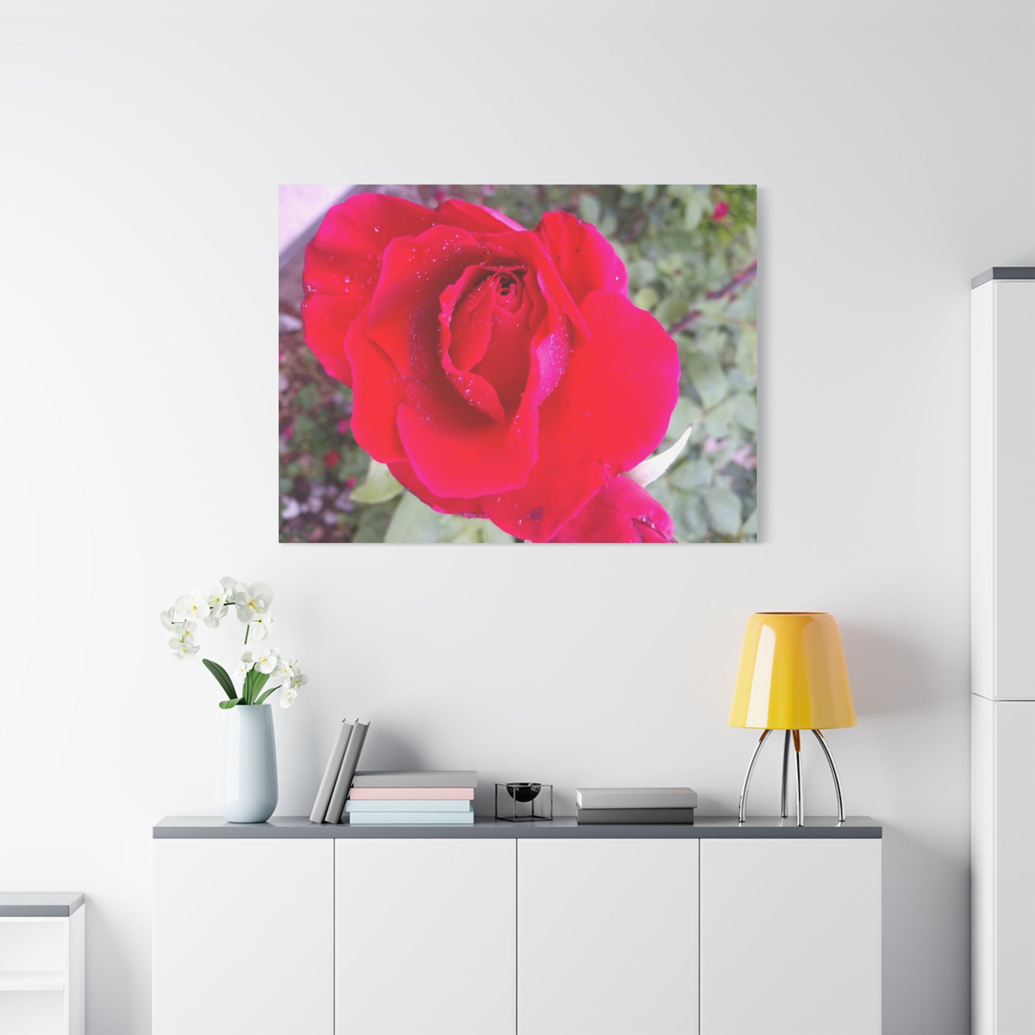 Vibrant Floral Canvas Art, Elegant Wall Decor, Perfect for Home, Gifts, Mother's Day, and Weddings