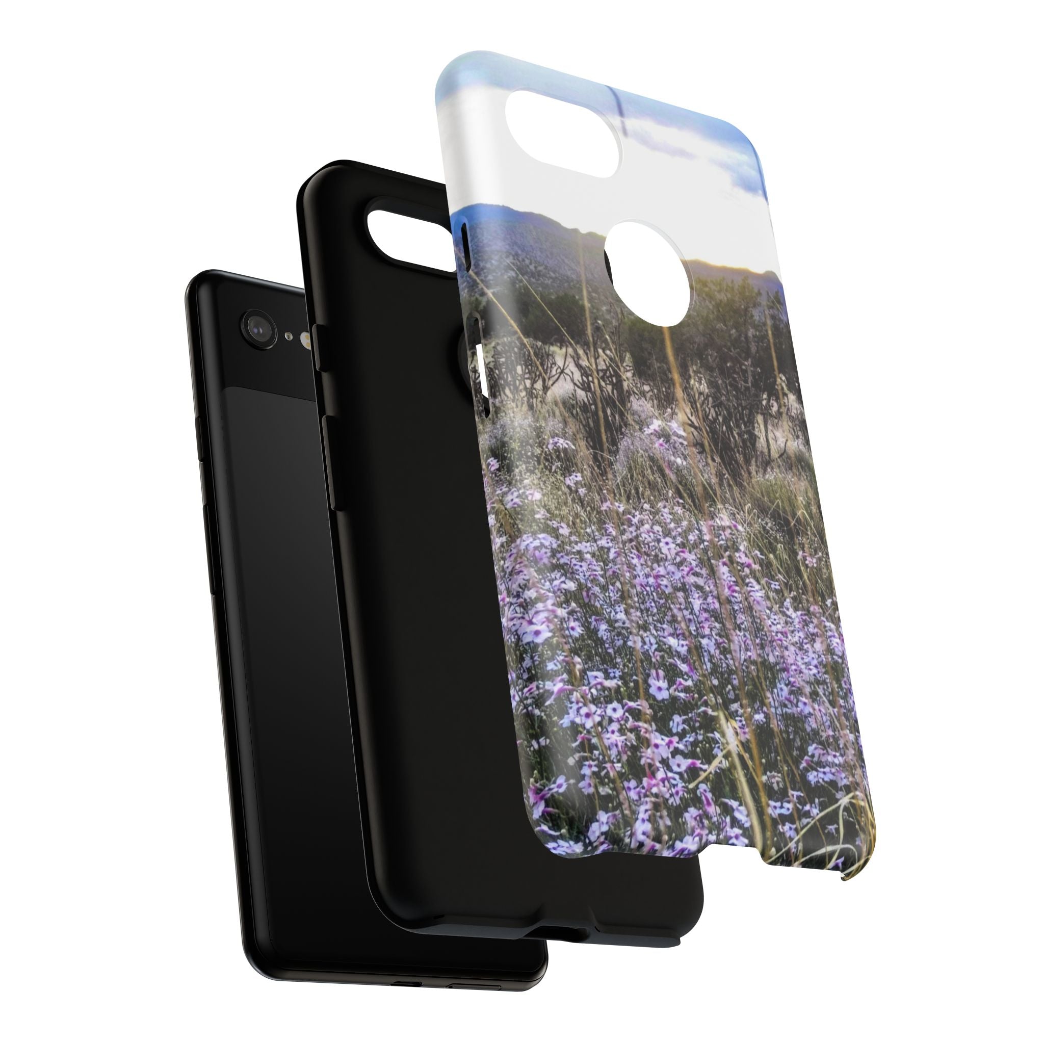 Floral Phone Case, Tough Phone Cover for Outdoor Lovers, Nature-Inspired Accessories, Gift for Photography Enthusiasts, Protective [...]