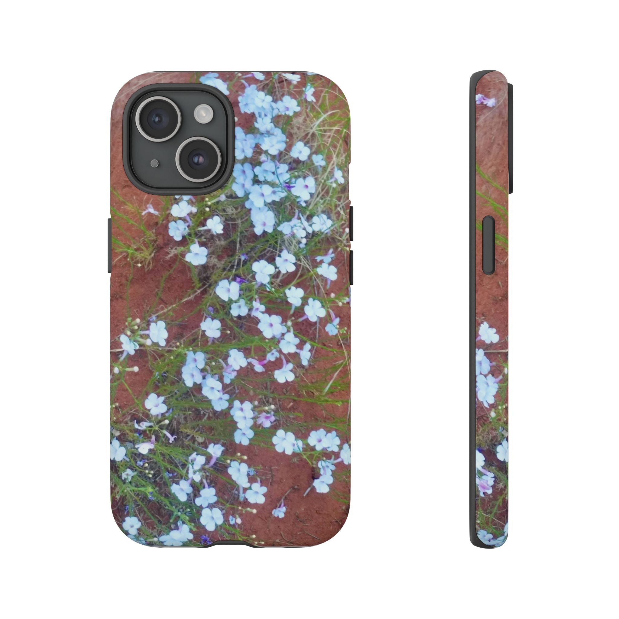 Floral Phone Case - Rustic Floral Design, Tough Cases, Gift for Her, Nature Lover, Spring Decor, Cute Phone Accessory
