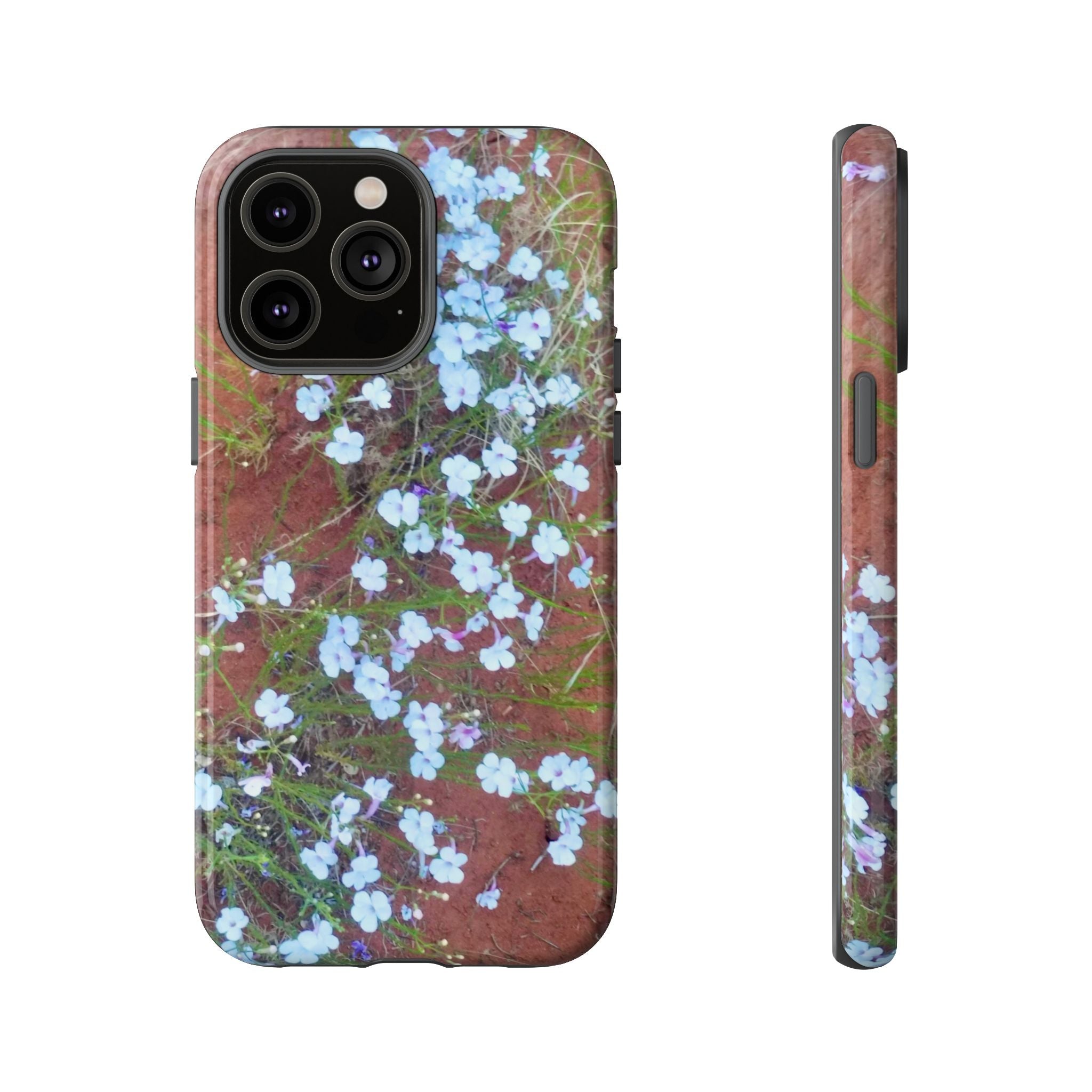 Floral Phone Case - Rustic Floral Design, Tough Cases, Gift for Her, Nature Lover, Spring Decor, Cute Phone Accessory