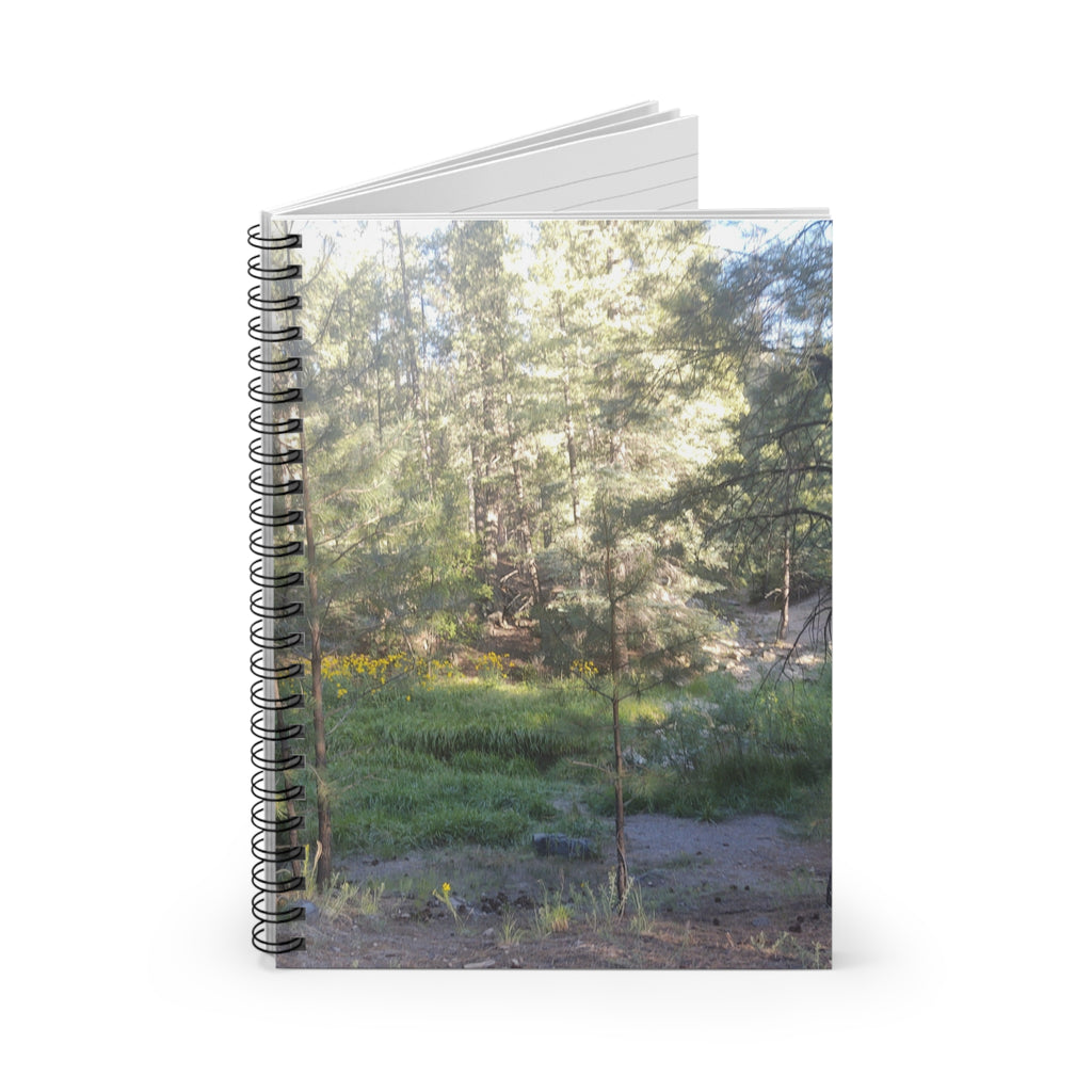 Nature-Inspired Spiral Notebook - Ruled Line, Journal, Stationery, Gift for Nature Lovers, Eco-Friendly Office Supplies