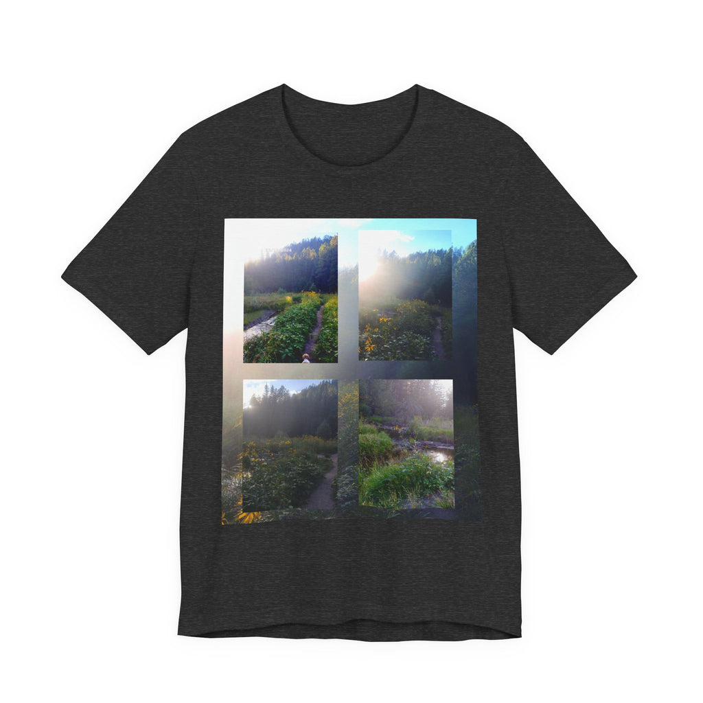 Nature-Inspired Unisex Tee, Eco-Friendly Shirt, Outdoor Lover Gift, Photography T-Shirt, Nature Vibes Clothing
