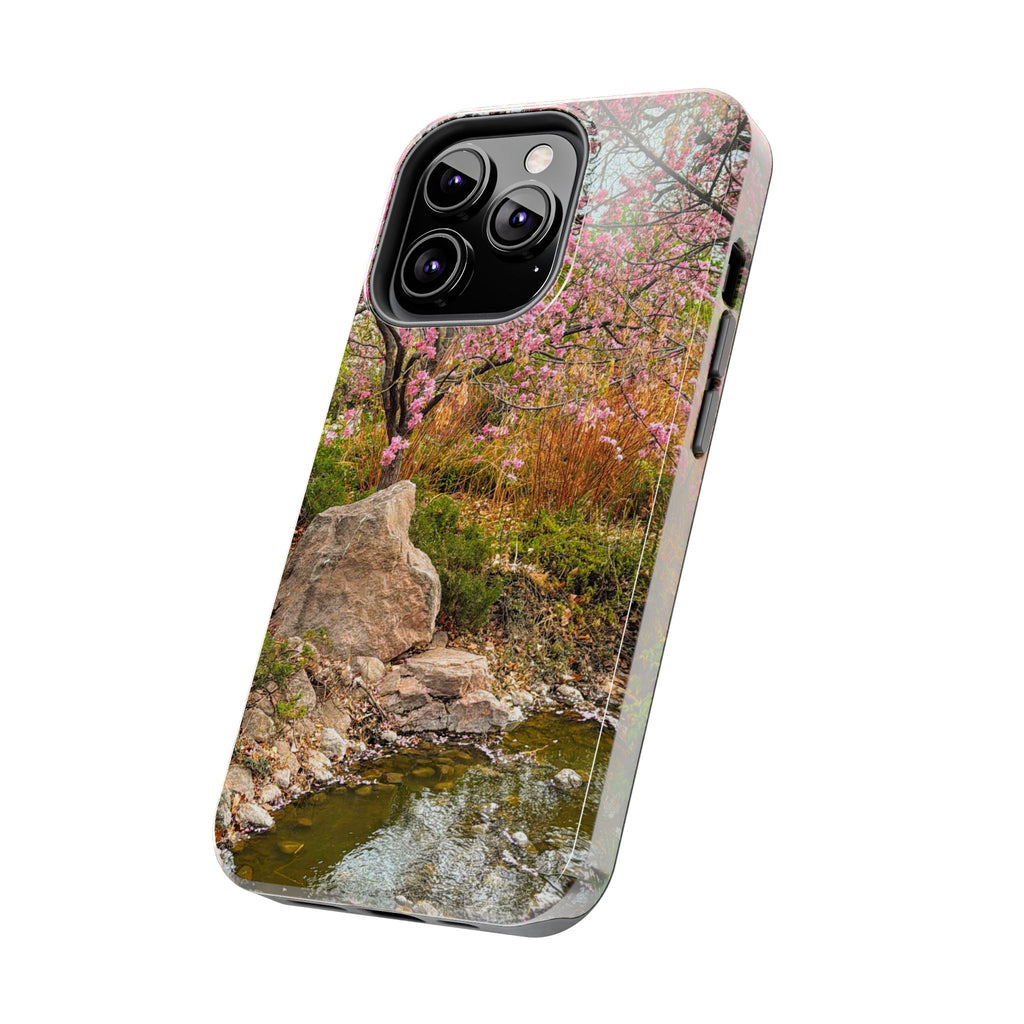 Cherry Blossom Tough Phone Cases - Nature Lover Gift, Floral Phone Accessories, Spring Decor, Custom Cases, Outdoor Adventure