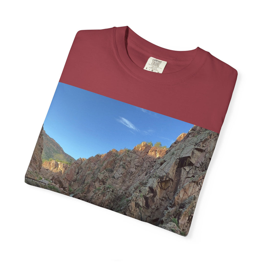 Nature Scene Unisex T-Shirt, Eco-Friendly Tee, Outdoorsy Apparel, Hiking Gift, Casual Wear, Adventure Clothing