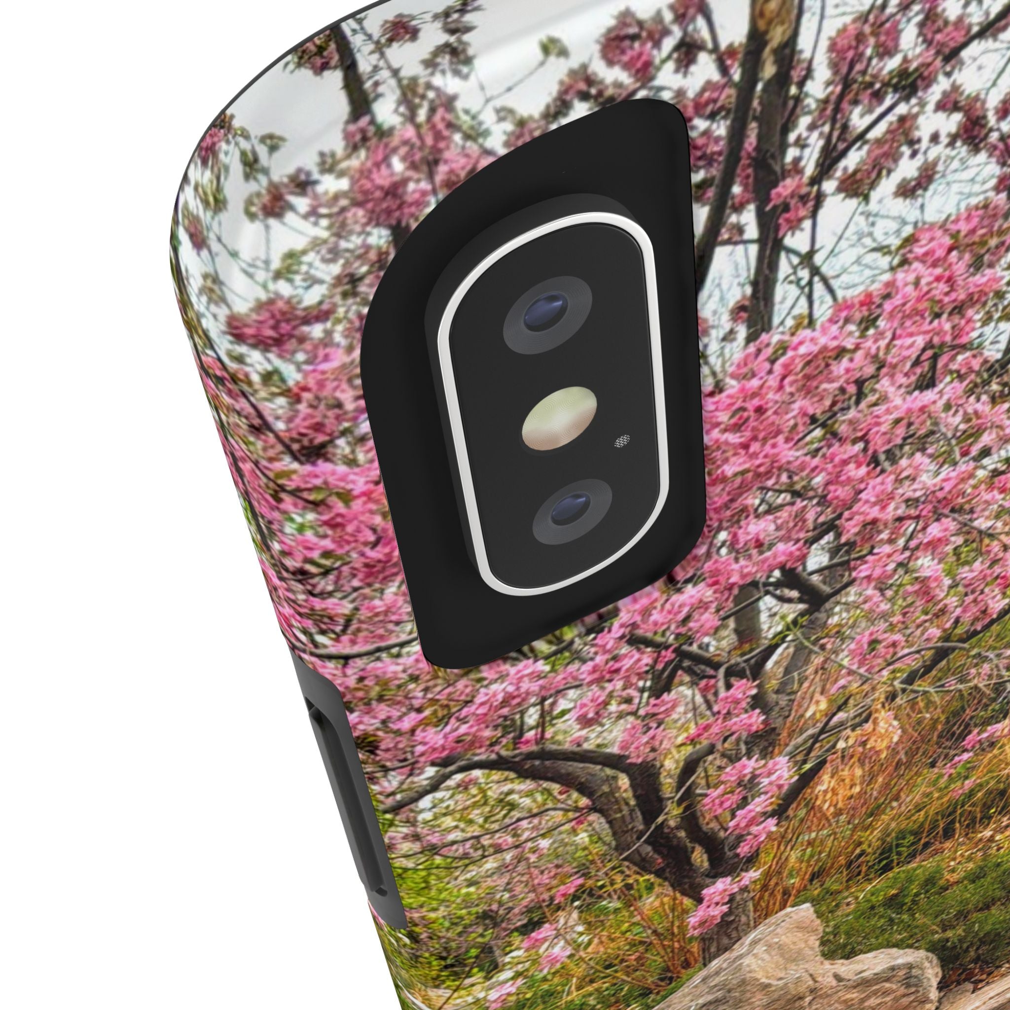 Cherry Blossom Tough Phone Cases - Nature Lover Gift, Floral Phone Accessories, Spring Decor, Custom Cases, Outdoor Adventure