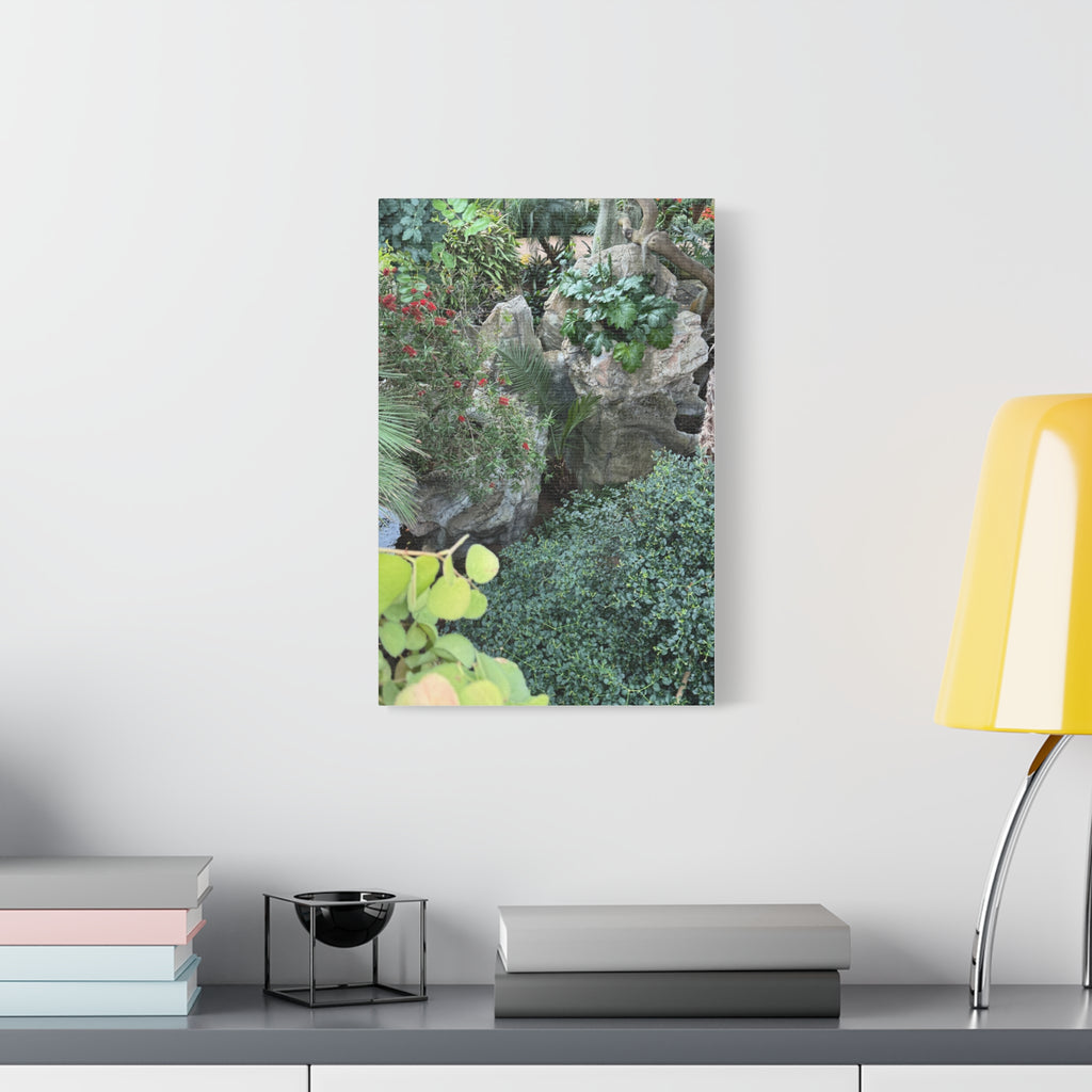 Canvas Wall Art, Tropical Garden Print, Home Decor, Botanical Artwork, Nature Lover Gift, Modern Interior Design