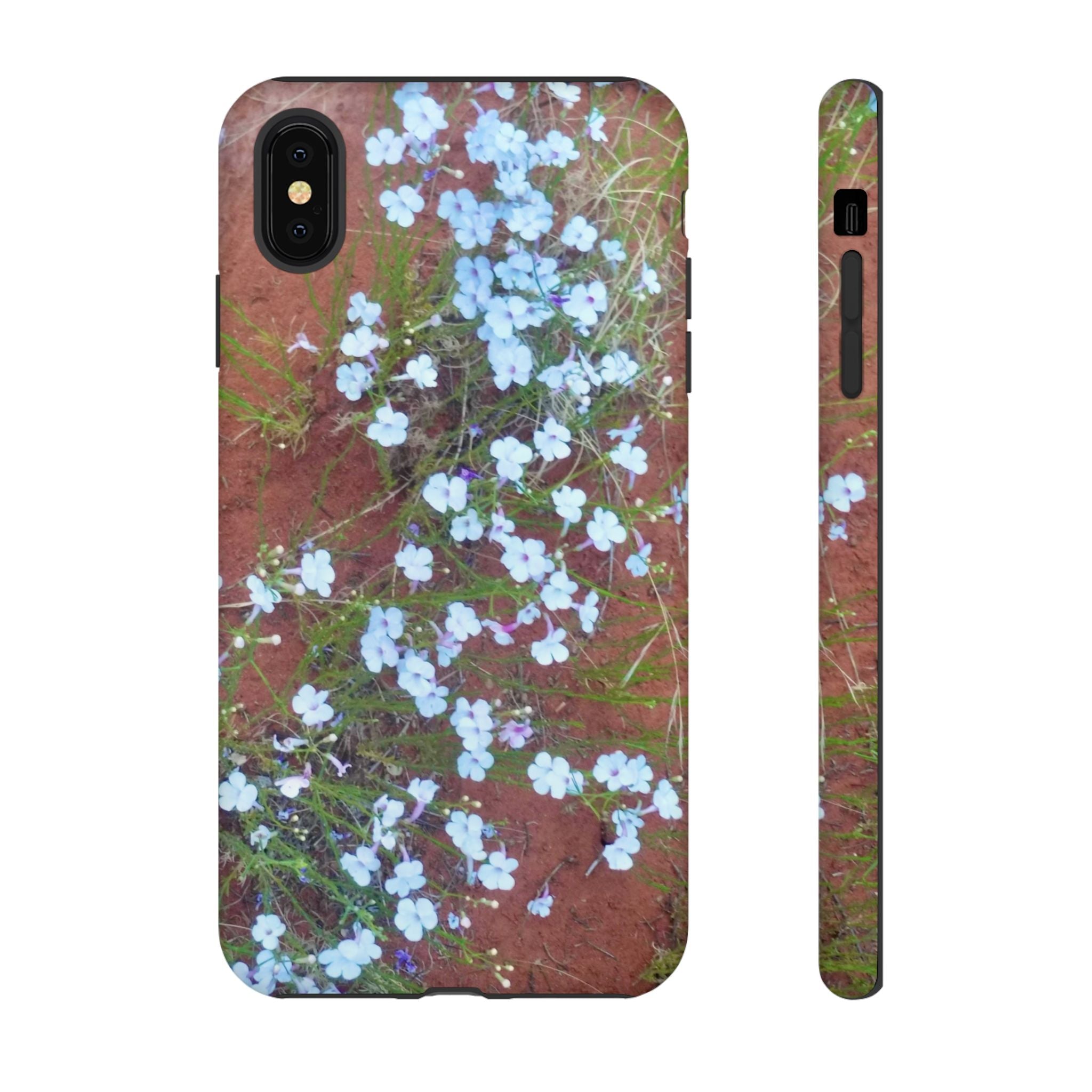Floral Phone Case - Rustic Floral Design, Tough Cases, Gift for Her, Nature Lover, Spring Decor, Cute Phone Accessory