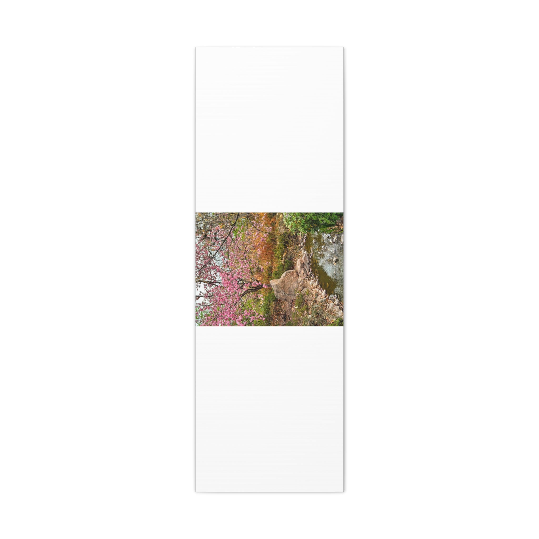 Blossoming Serenity Canvas Print, Floral Wall Art, Nature Decor, Home Aesthetic, Gift Idea for Garden Lovers, Spring Decor