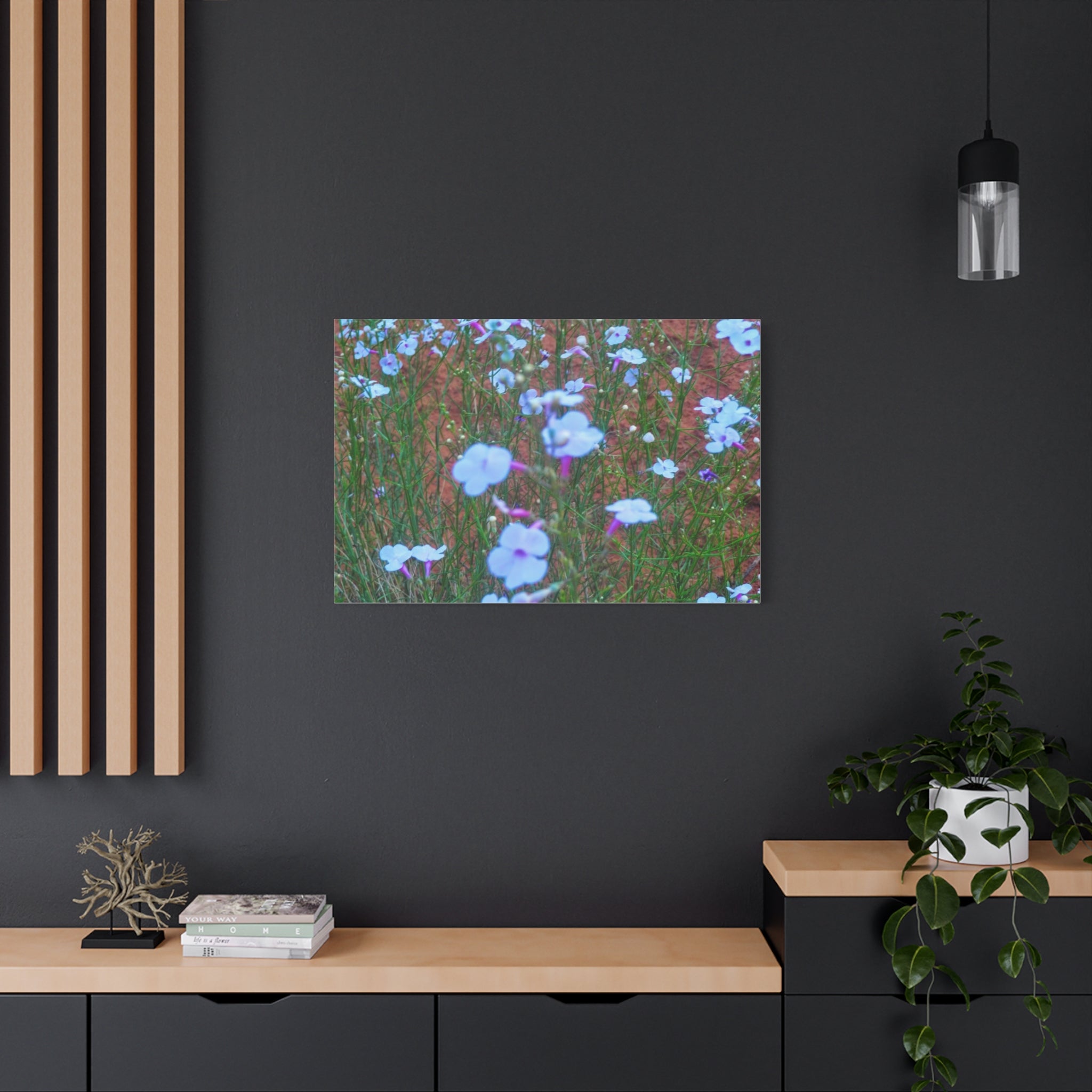 Floral Canvas Wall Art, Home Decor, Wall Hanging, Gift Idea, Nature Art, Flower Print