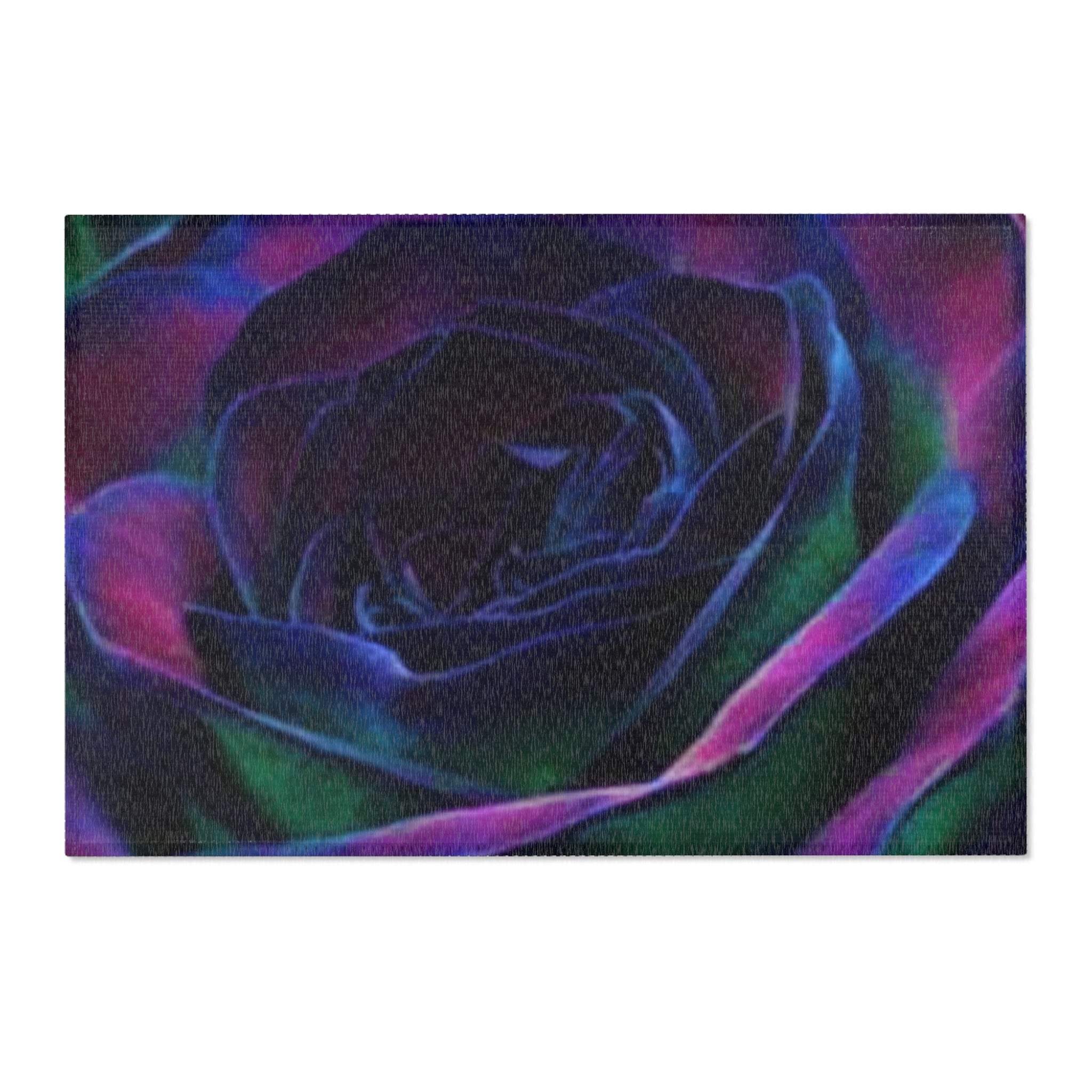 Vibrant Floral Area Rug - Colorful Home Decor, Boho Living Room Accent, Perfect for Gifts, Modern Floor Covering, Stylish Rug