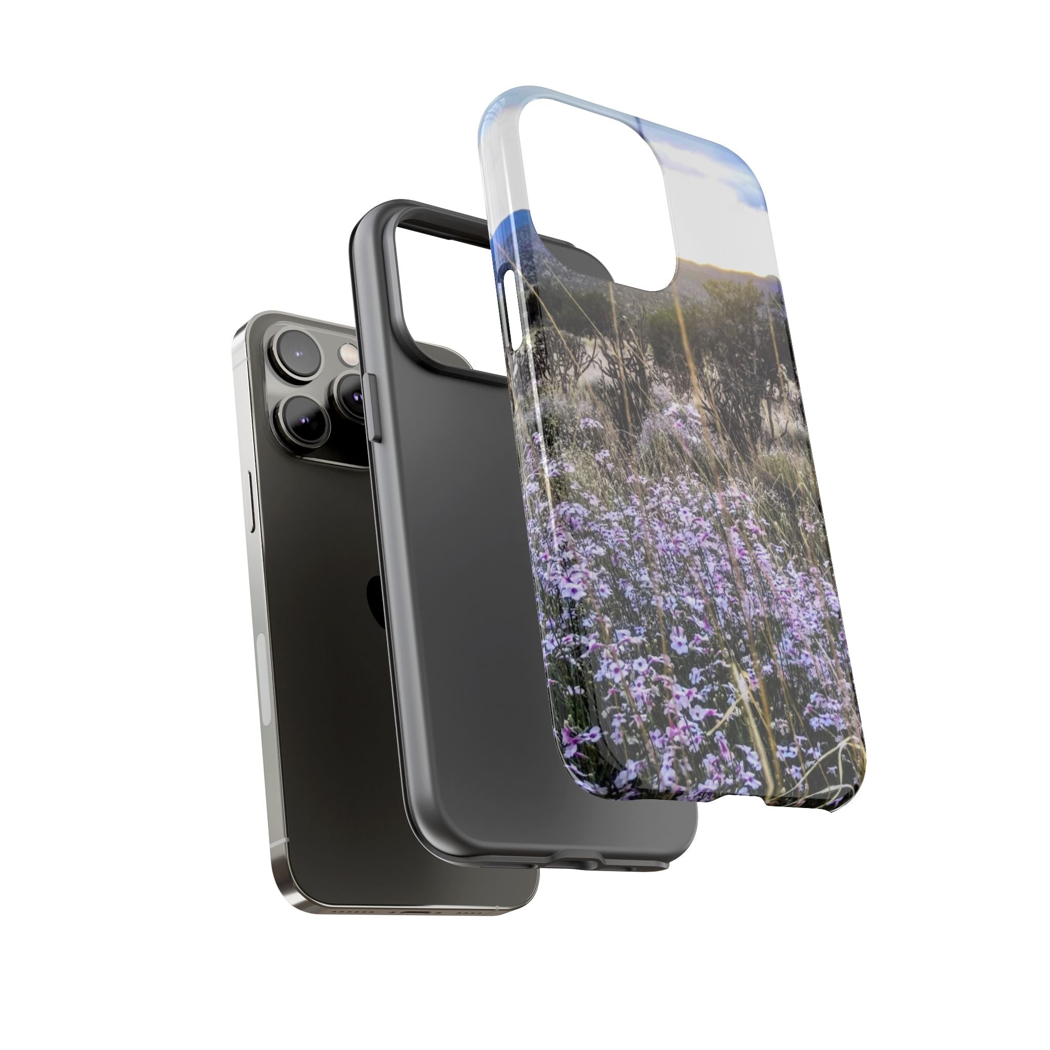 Floral Phone Case, Tough Phone Cover for Outdoor Lovers, Nature-Inspired Accessories, Gift for Photography Enthusiasts, Protective [...]