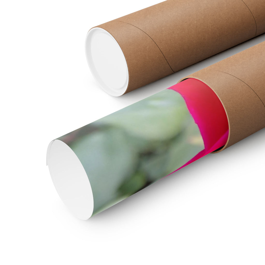 Vibrant Floral Matte Poster, Home Decor, Wall Art, Gift for Her, Red Rose Print, Botanical Wall Art, Romantic Decoration