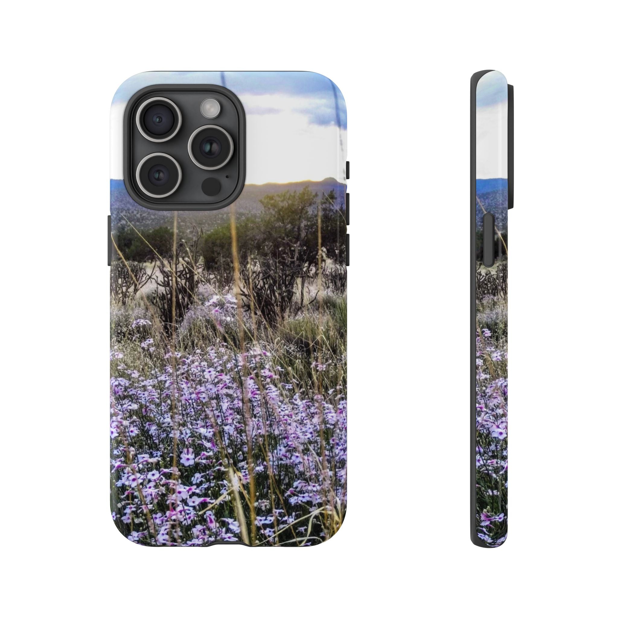 Floral Phone Case, Tough Phone Cover for Outdoor Lovers, Nature-Inspired Accessories, Gift for Photography Enthusiasts, Protective [...]