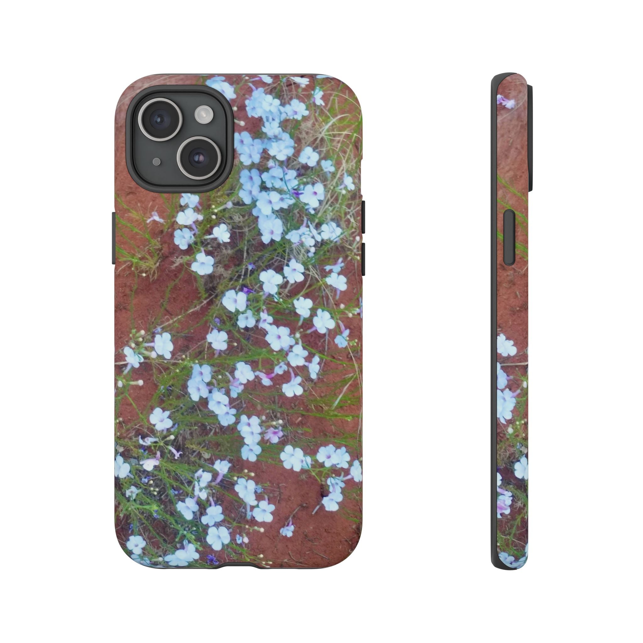 Floral Phone Case - Rustic Floral Design, Tough Cases, Gift for Her, Nature Lover, Spring Decor, Cute Phone Accessory