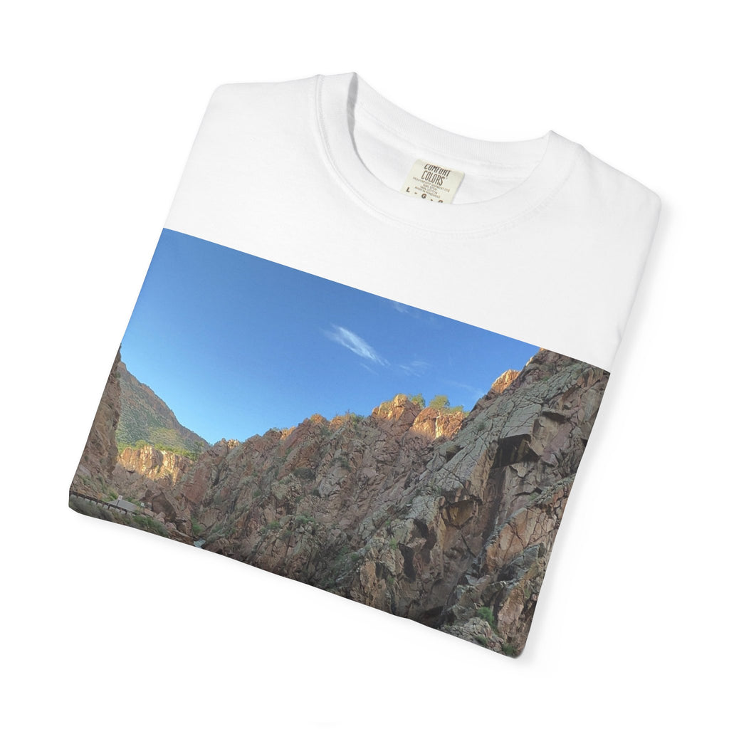 Nature Scene Unisex T-Shirt, Eco-Friendly Tee, Outdoorsy Apparel, Hiking Gift, Casual Wear, Adventure Clothing
