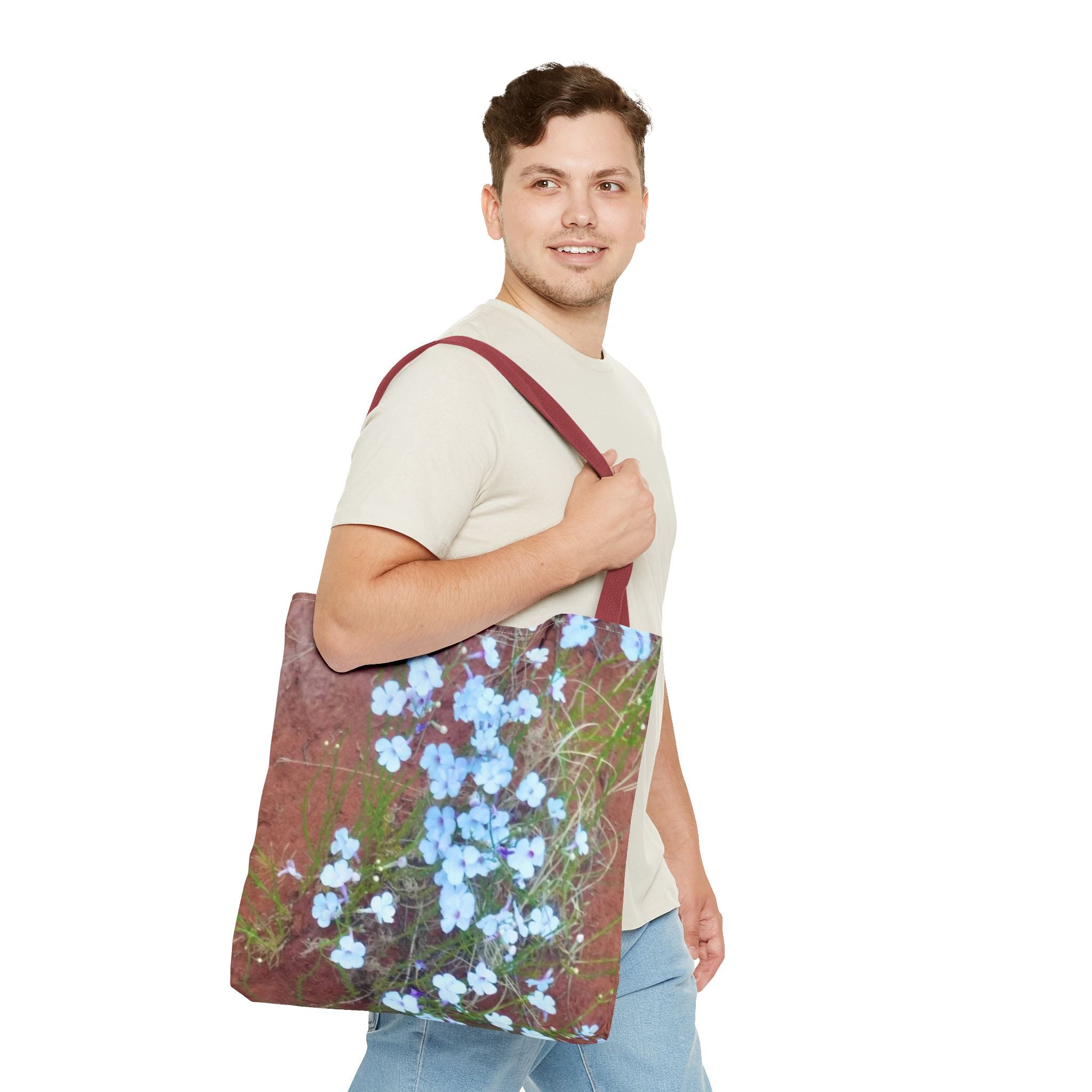 Floral Tote Bag - Boho Chic, Everyday Use, Eco-Friendly Shopping, Gift for Her, Travel Accessory