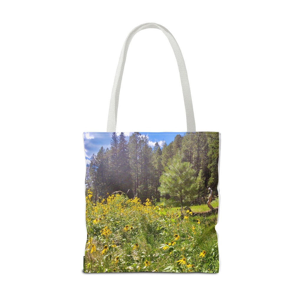 Nature-Inspired Tote Bag, Eco-Friendly Shopping Bag, Flower Print Purse, Gift for Nature Lovers, Summer Picnic Carrier