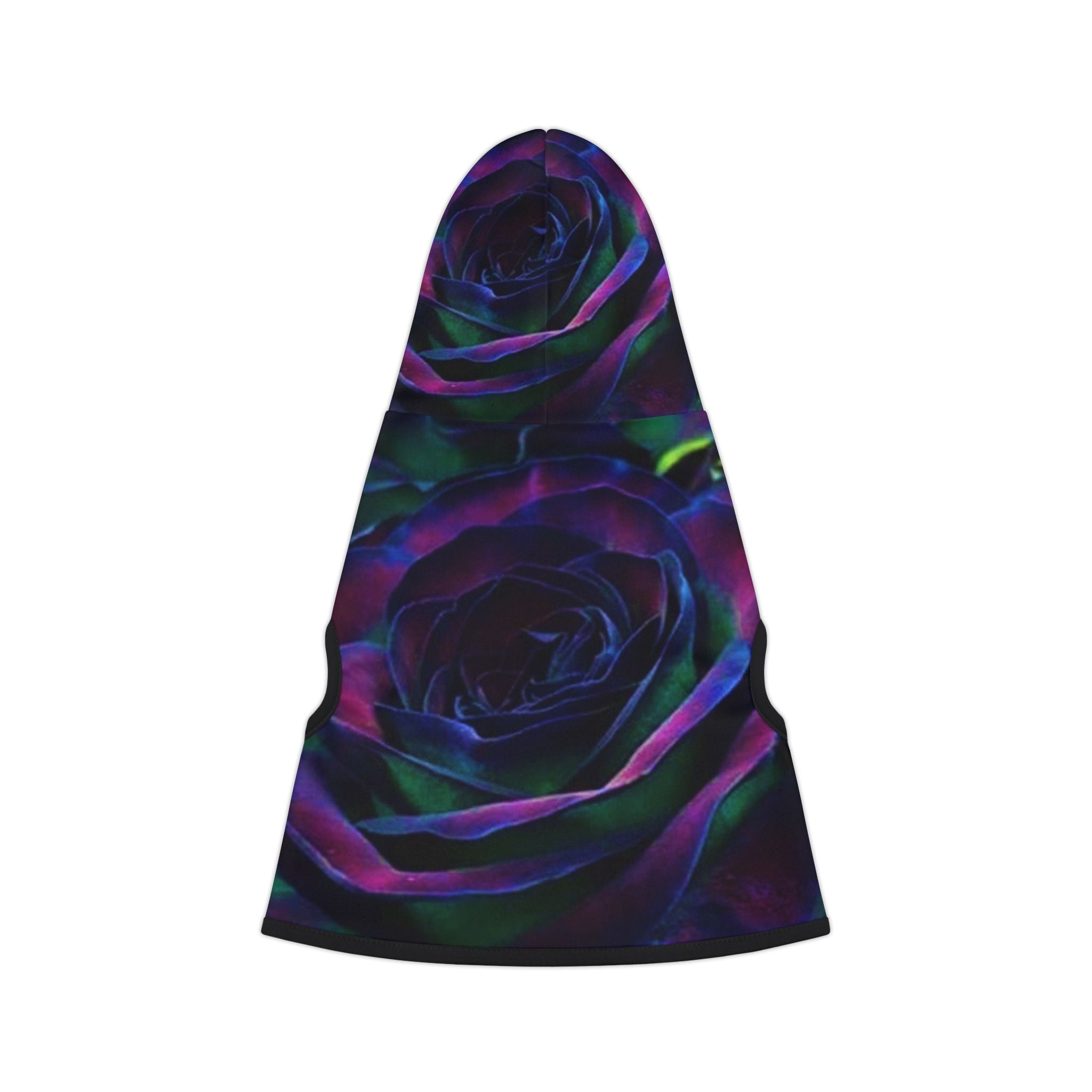 Vibrant Floral Pet Hoodie, Dog Sweater, Cute Pet Apparel, Stylish Puppy Outfit, Cozy Cat Clothes, Flower Design Hoodie