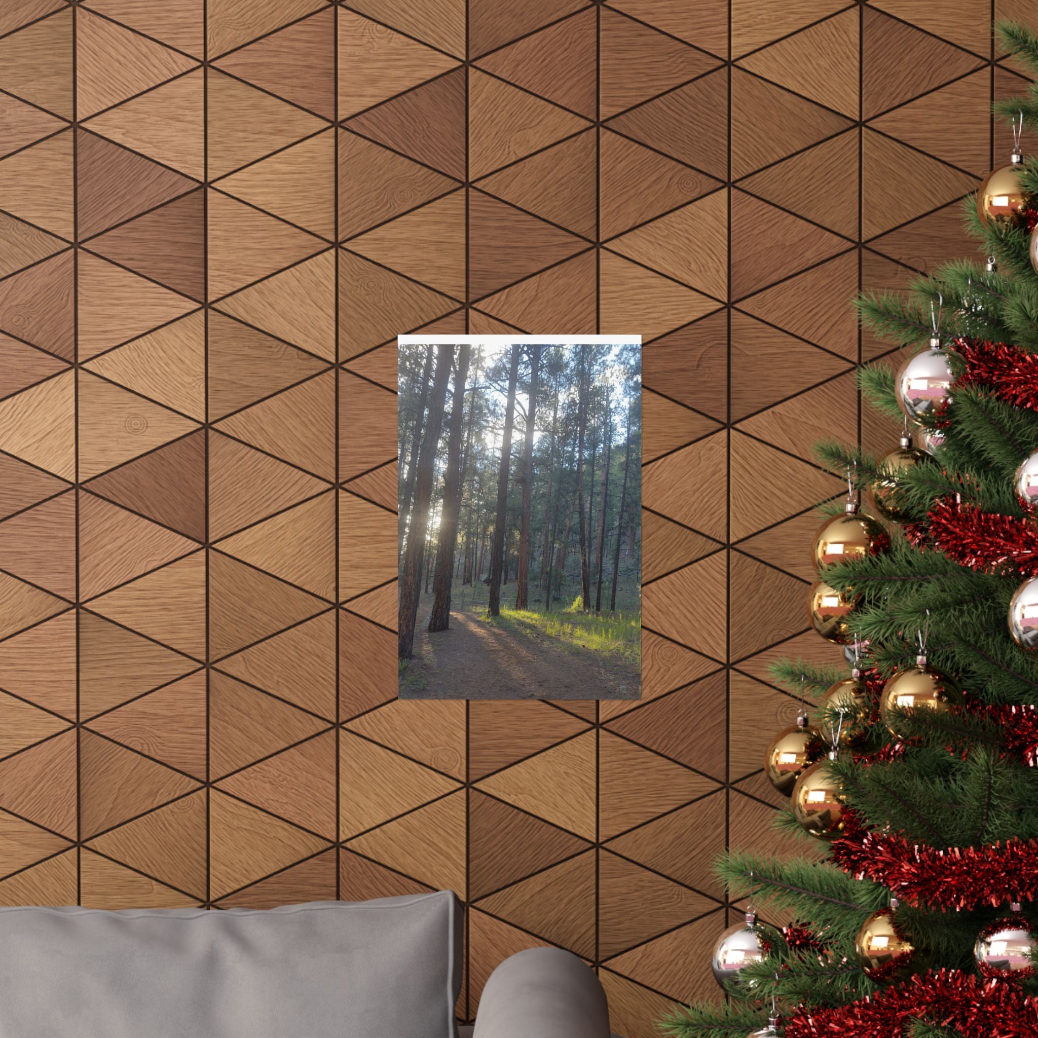 Serene Nature Matte Vertical Posters, Forest Wall Art, Home Decor, Gift Idea, Nature Lover's Decor, Inspirational Art Print