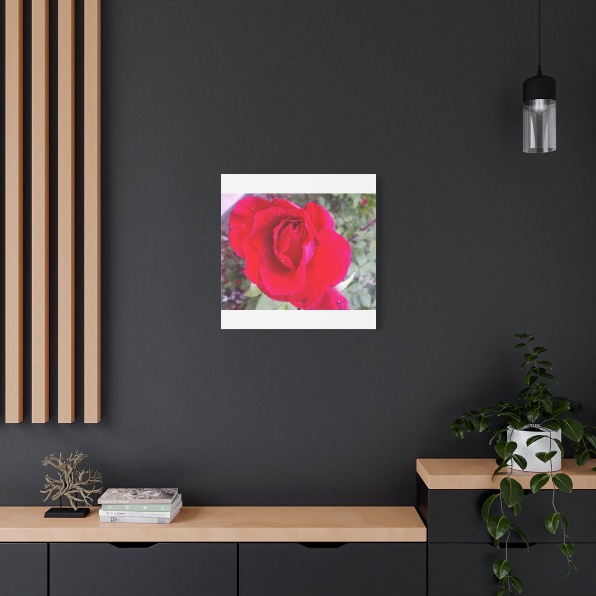 Vibrant Floral Canvas Art, Elegant Wall Decor, Perfect for Home, Gifts, Mother's Day, and Weddings